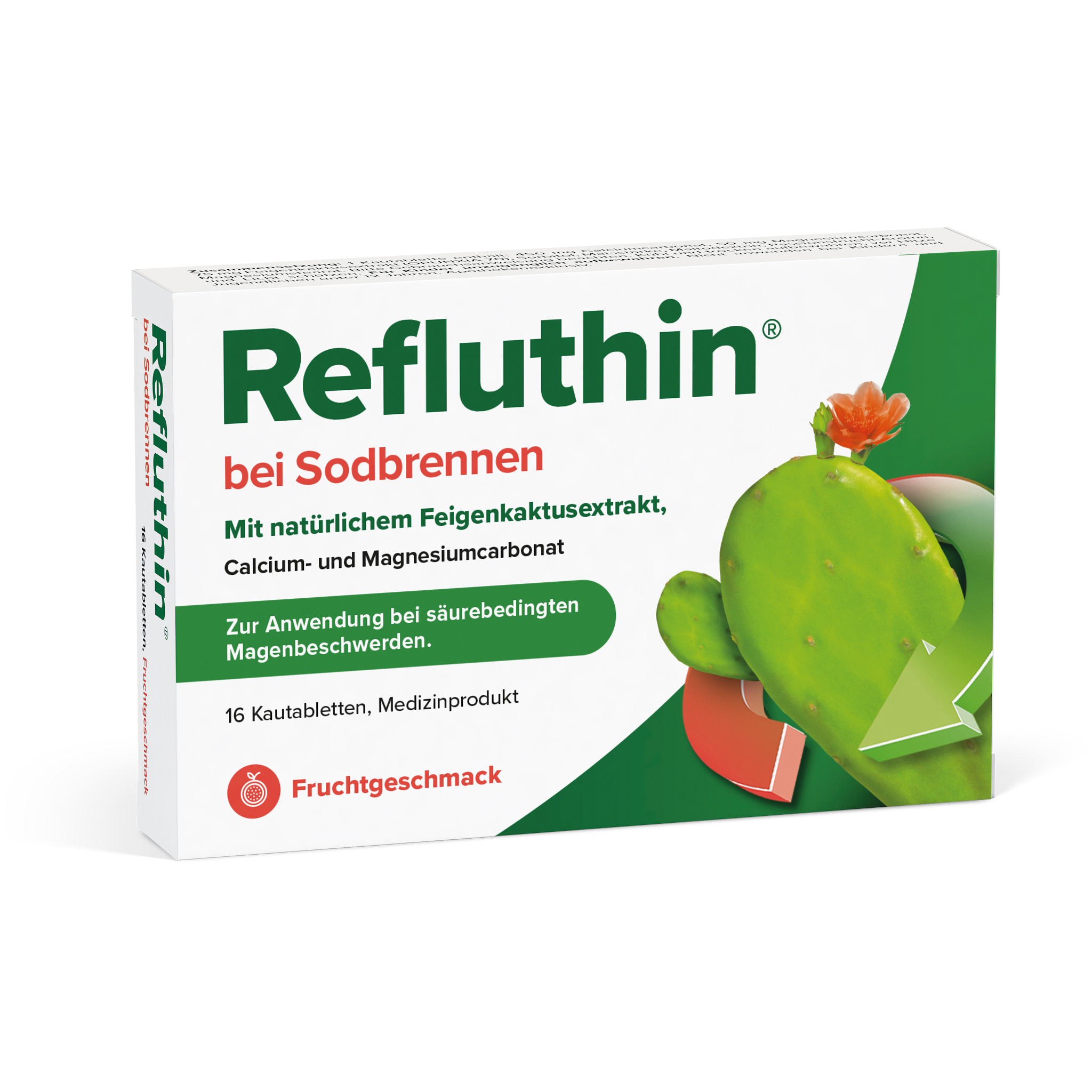 REFLUTHIN bei Sodbrennen Kautabletten Frucht Abbildung für REFLUTHIN bei Sodbrennen Kautabletten Frucht