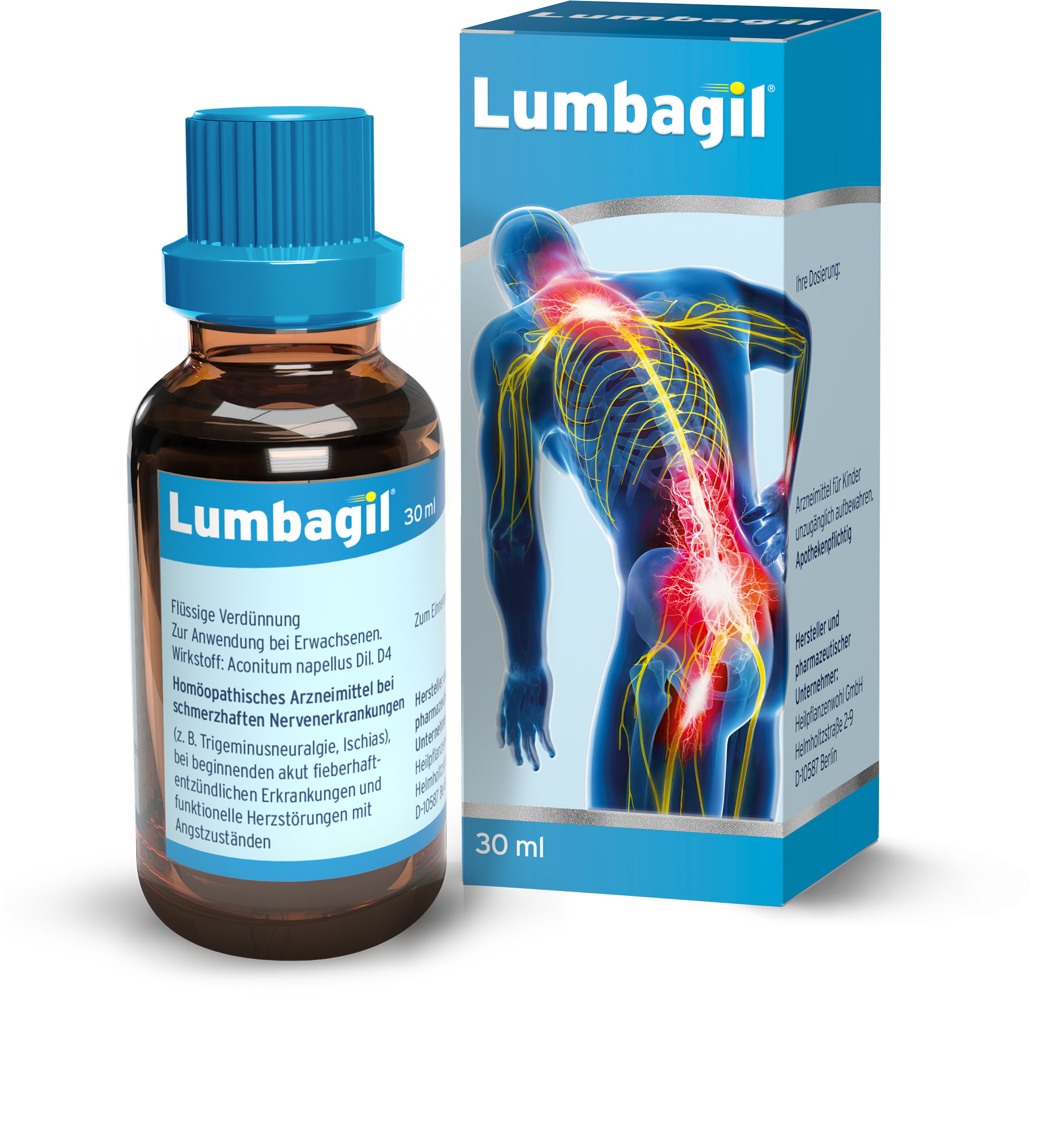 LUMBAGIL Tropfen zum Einnehmen Abbildung für LUMBAGIL Tropfen zum Einnehmen