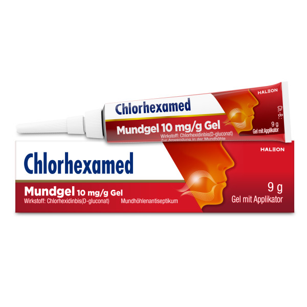 CHLORHEXAMED Mundgel 10 mg/g Gel Abbildung für CHLORHEXAMED Mundgel 10 mg/g Gel