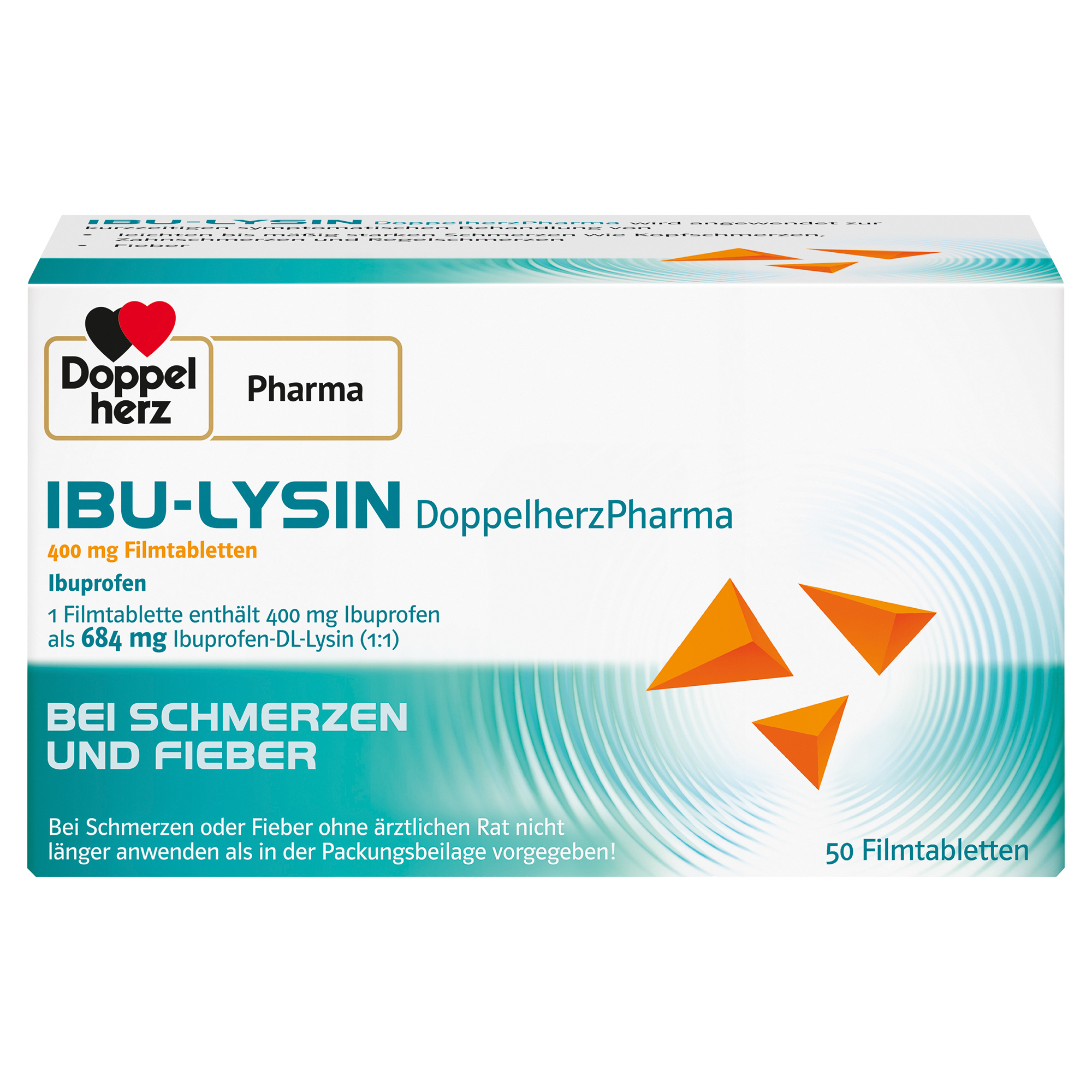 IBU-LYSIN DoppelherzPharma 400 mg Filmtabletten Abbildung für IBU-LYSIN DoppelherzPharma 400 mg Filmtabletten