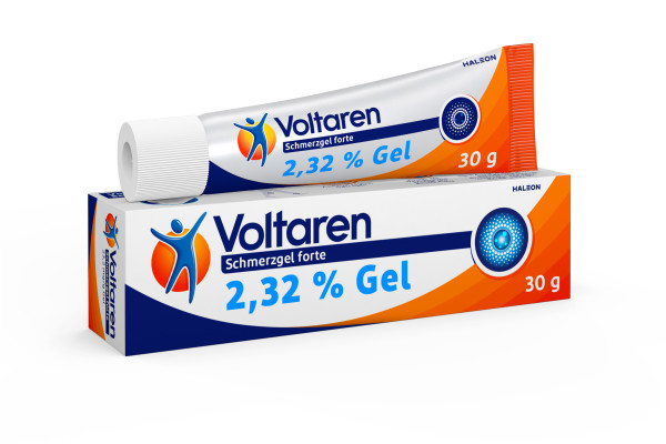 Voltaren Schmerzgel forte 23,2 mg/g Gel mit Diclofenac Abbildung für Voltaren Schmerzgel forte 23,2 mg/g Gel mit Diclofenac