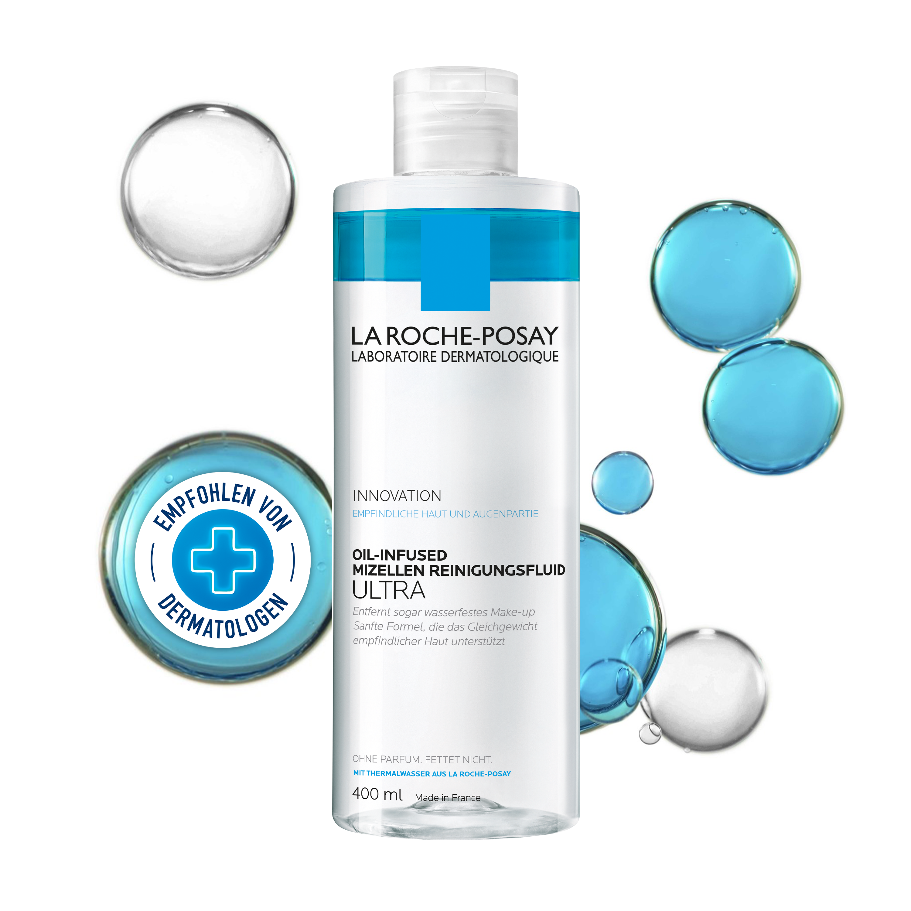 LA ROCHE-POSAY Oil Infused Mizellen Reinigungsfluid Abbildung für LA ROCHE-POSAY Oil Infused Mizellen Reinigungsfluid