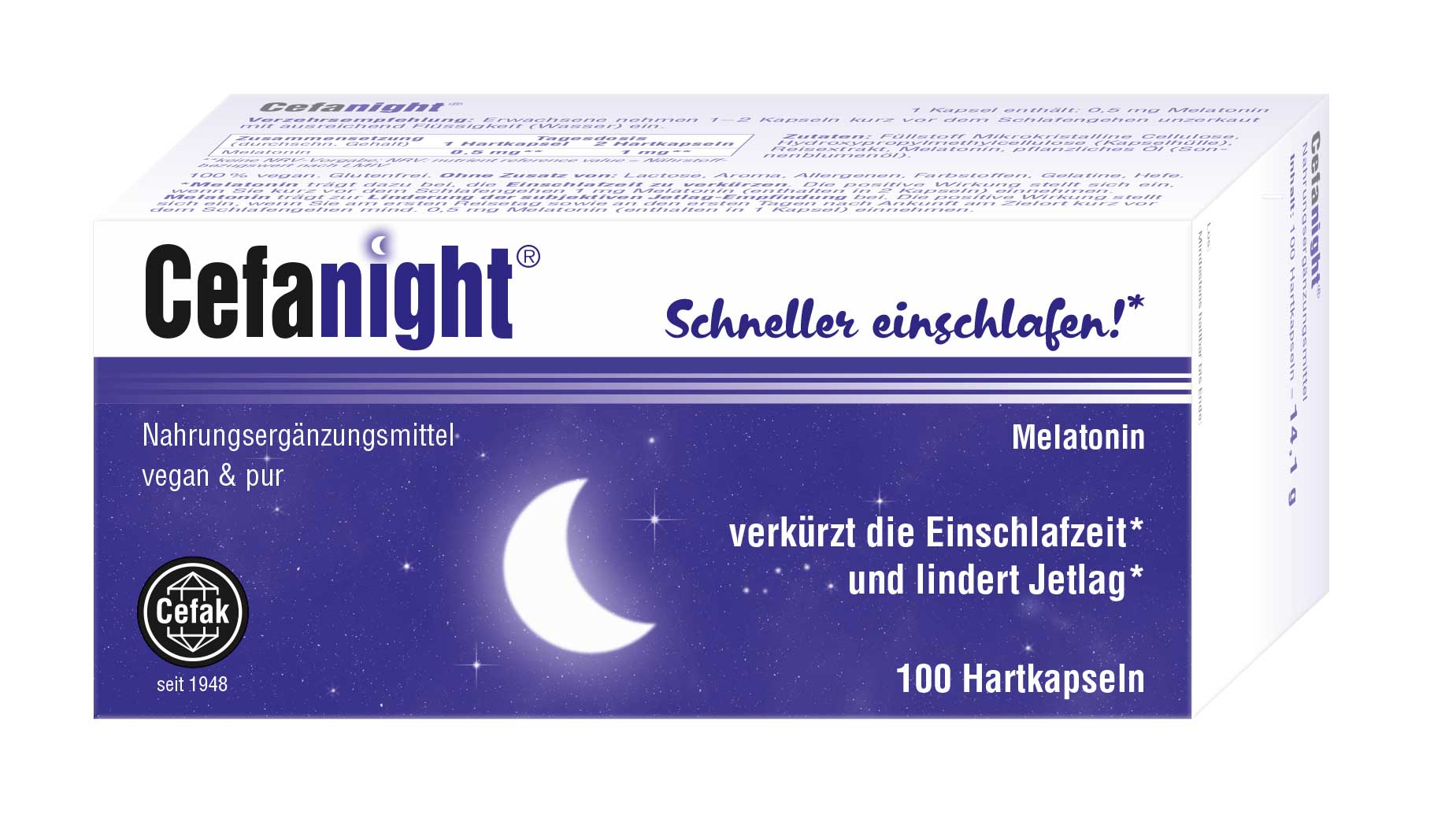 CEFANIGHT Hartkapseln Abbildung für CEFANIGHT Hartkapseln