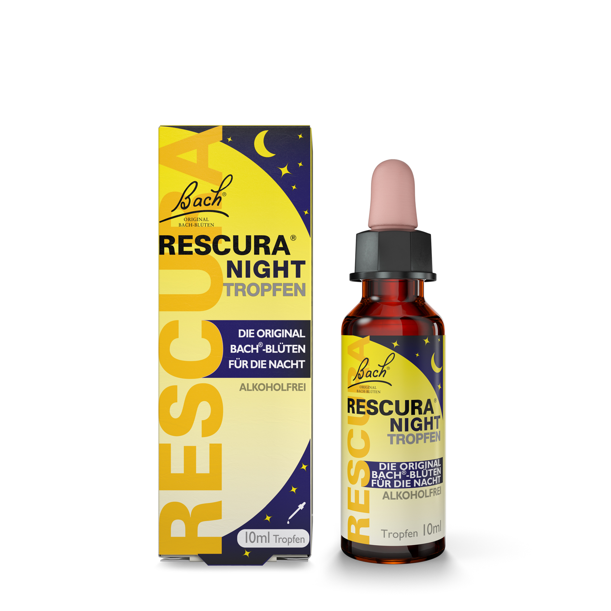 Bach RESCURA® NIGHT Tropfen alkoholfrei, 10ml Abbildung für Bach RESCURA® NIGHT Tropfen alkoholfrei, 10ml