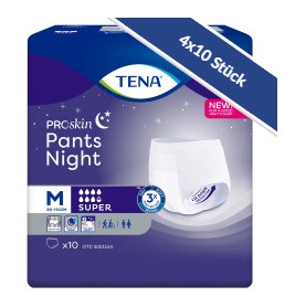 TENA PANTS night super M bei Inkontinenz Abbildung für TENA PANTS night super M bei Inkontinenz