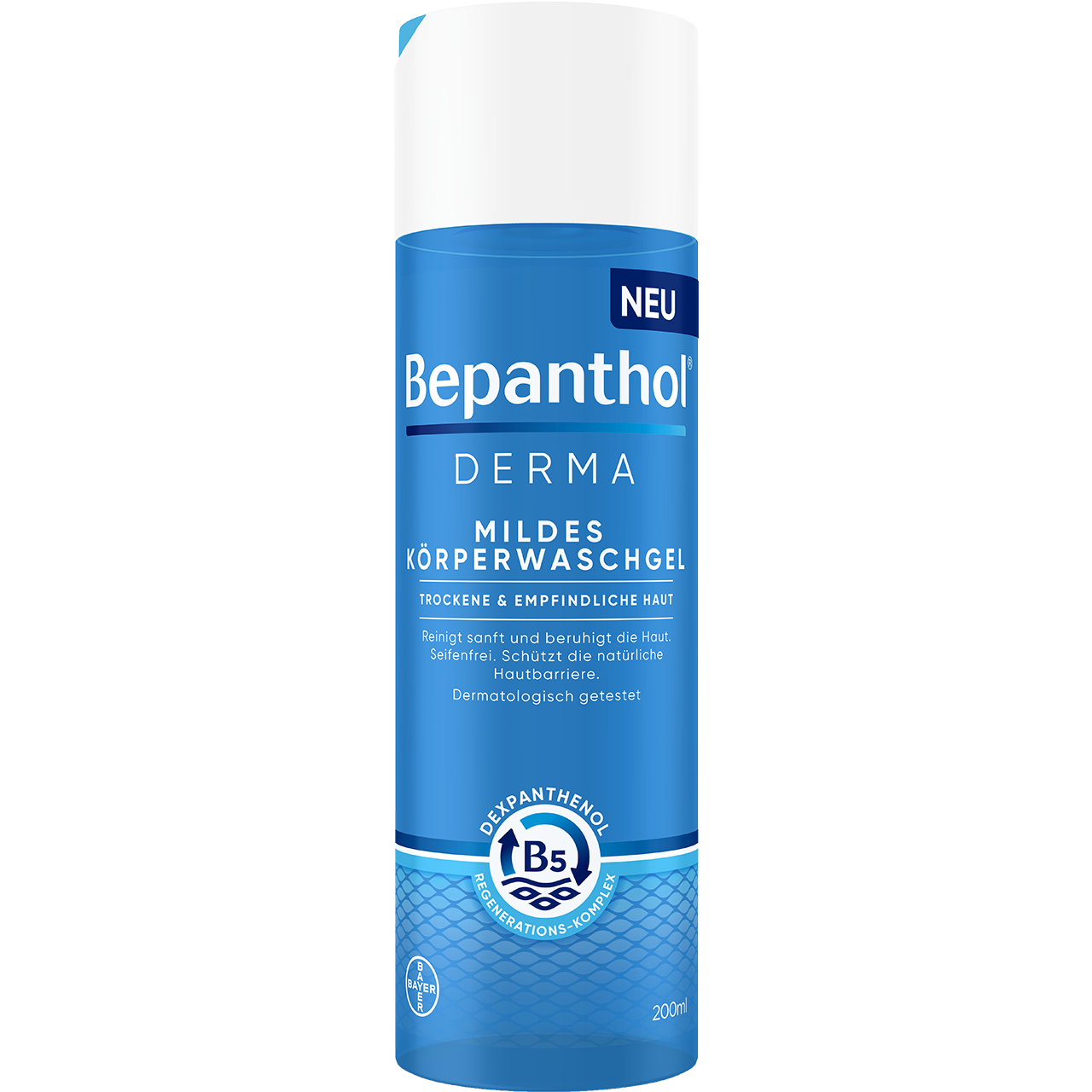 BEPANTHOL Derma mildes Körperwaschgel Abbildung für BEPANTHOL Derma mildes Körperwaschgel
