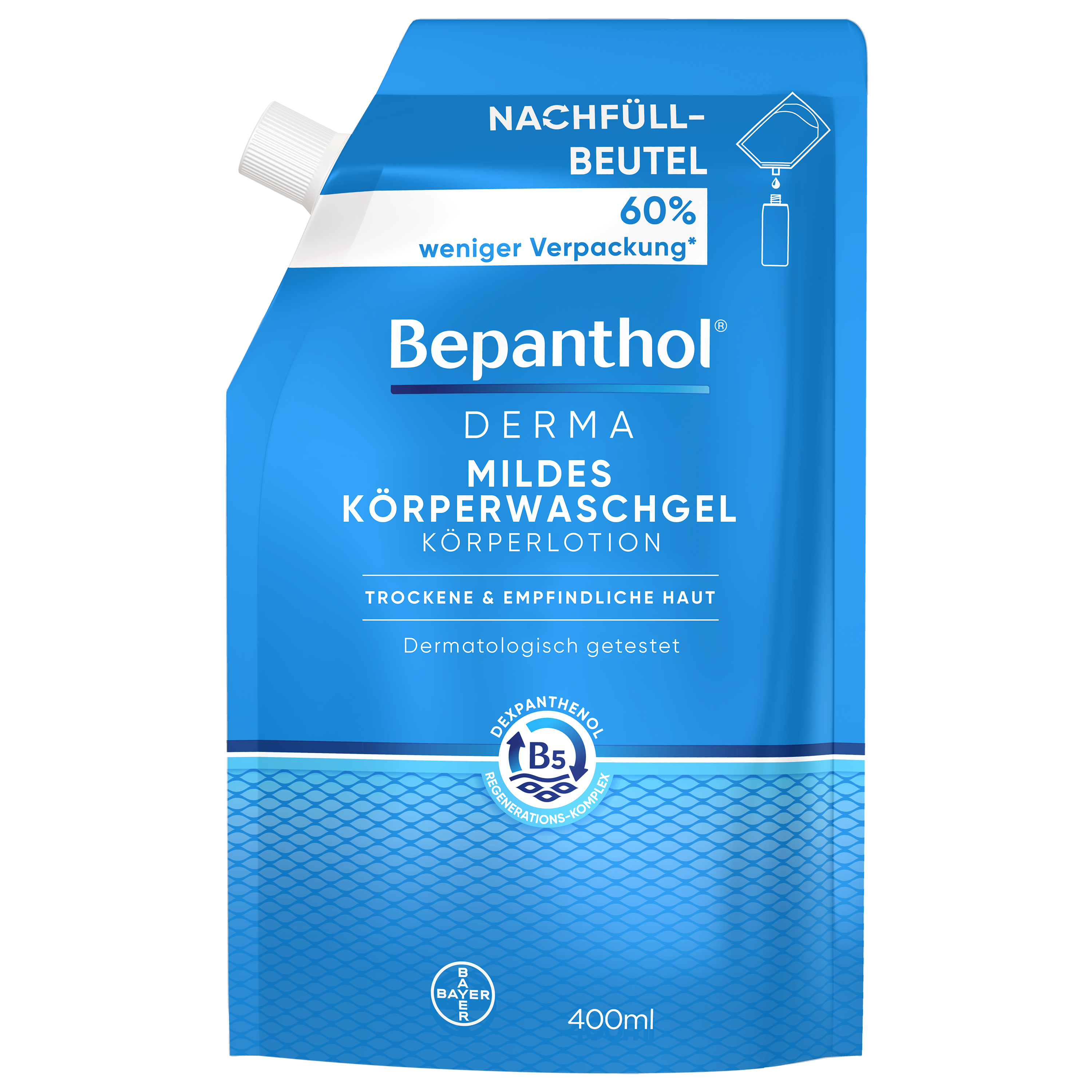 BEPANTHOL Derma mildes Körperwaschgel Abbildung für BEPANTHOL Derma mildes Körperwaschgel
