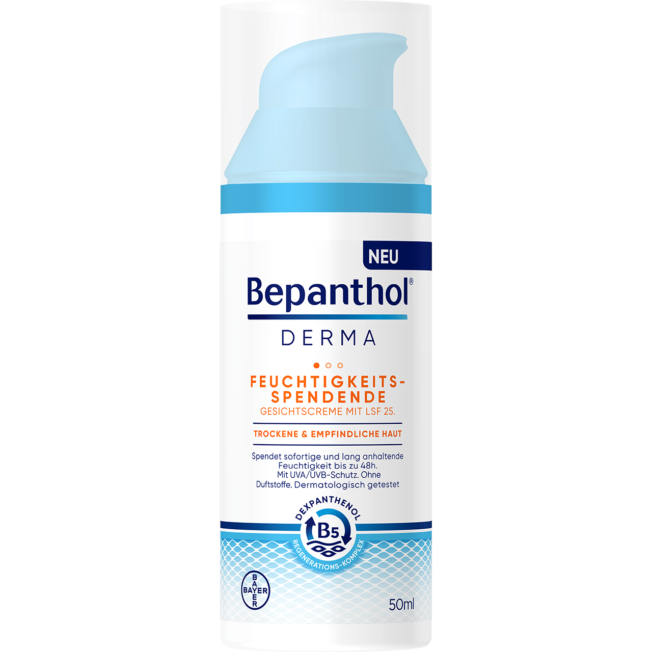 BEPANTHOL Derma feuchtigk.spend.Gesichtscre.LSF 25 Abbildung für BEPANTHOL Derma feuchtigk.spend.Gesichtscre.LSF 25