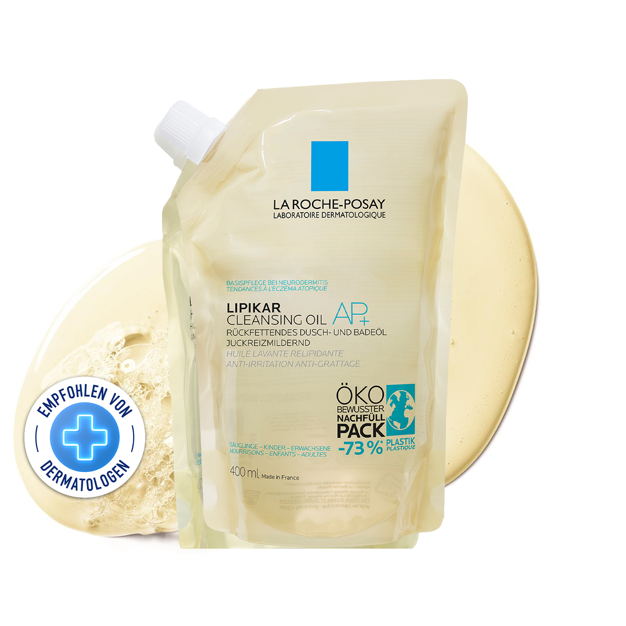 LA ROCHE-POSAY Lipikar Dusch- und Badeöl AP+ NF Abbildung für LA ROCHE-POSAY Lipikar Dusch- und Badeöl AP+ NF