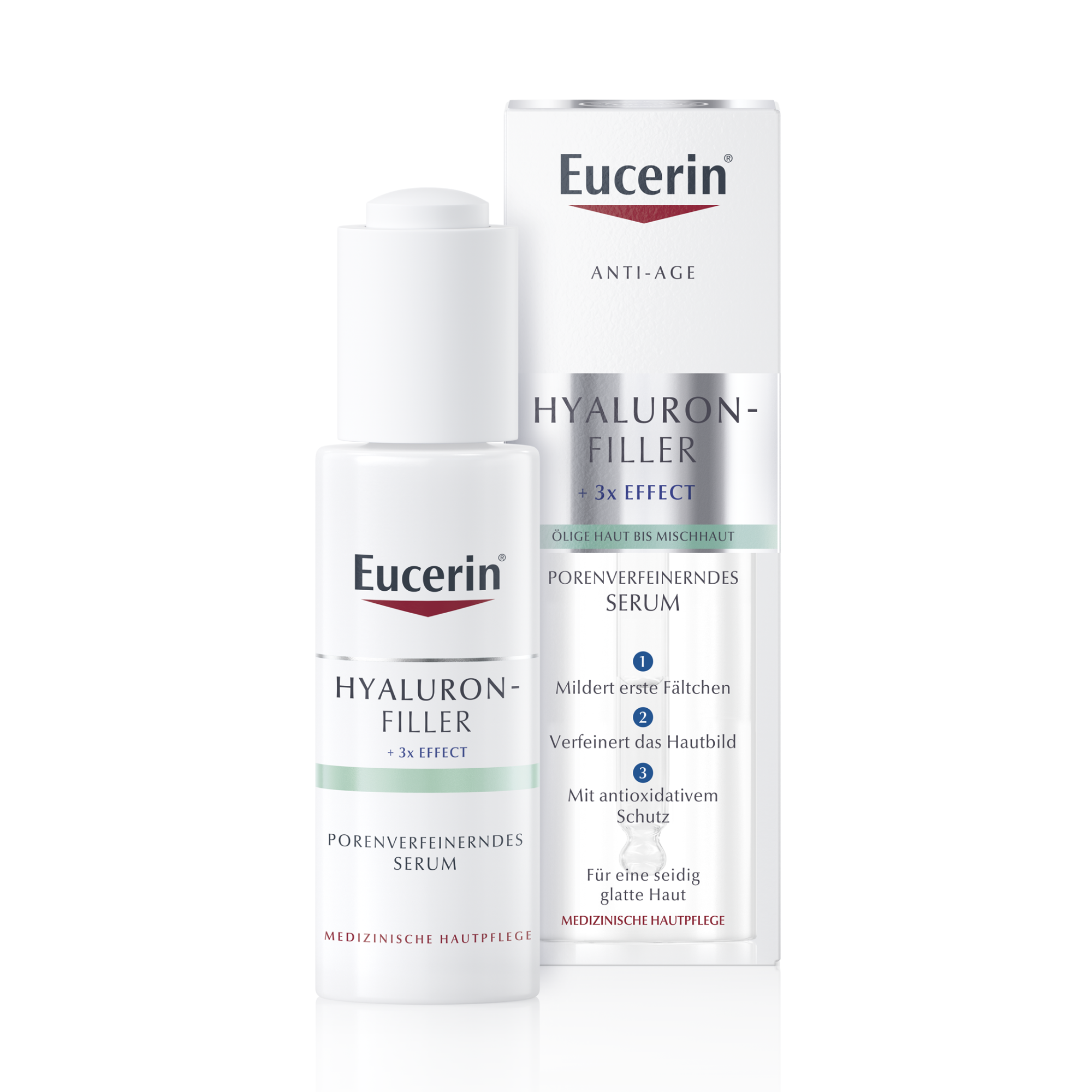EUCERIN Anti-Age Hyaluron-Filler porenverf.Serum Abbildung für EUCERIN Anti-Age Hyaluron-Filler porenverf.Serum