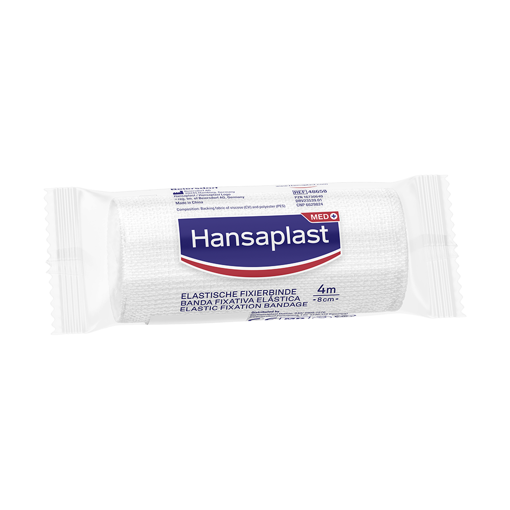 HANSAPLAST elastische Fixierb.gekreppt 8 cmx4 m Abbildung für HANSAPLAST elastische Fixierb.gekreppt 8 cmx4 m