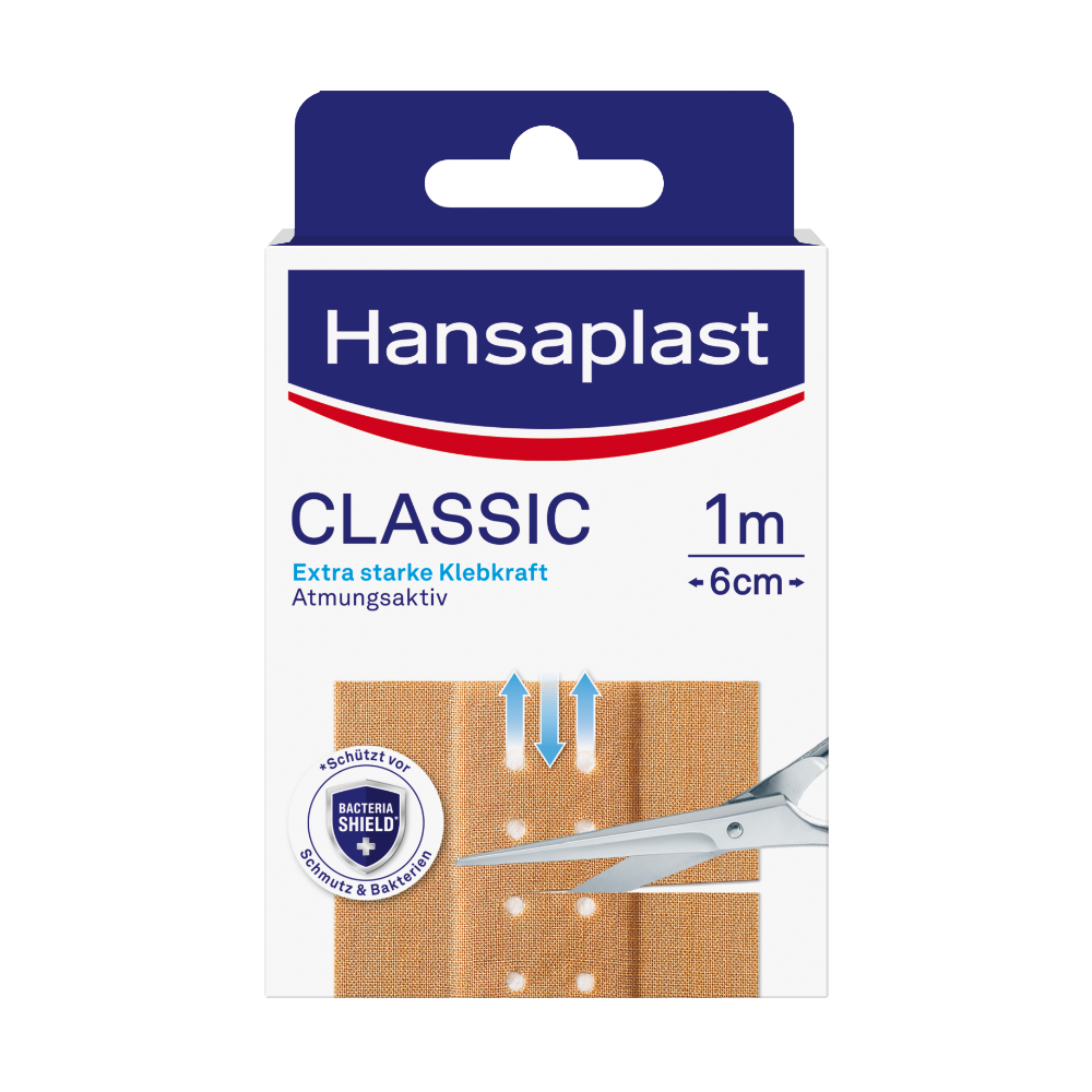 HANSAPLAST Classic Pflaster 6 cmx1 m Abbildung für HANSAPLAST Classic Pflaster 6 cmx1 m