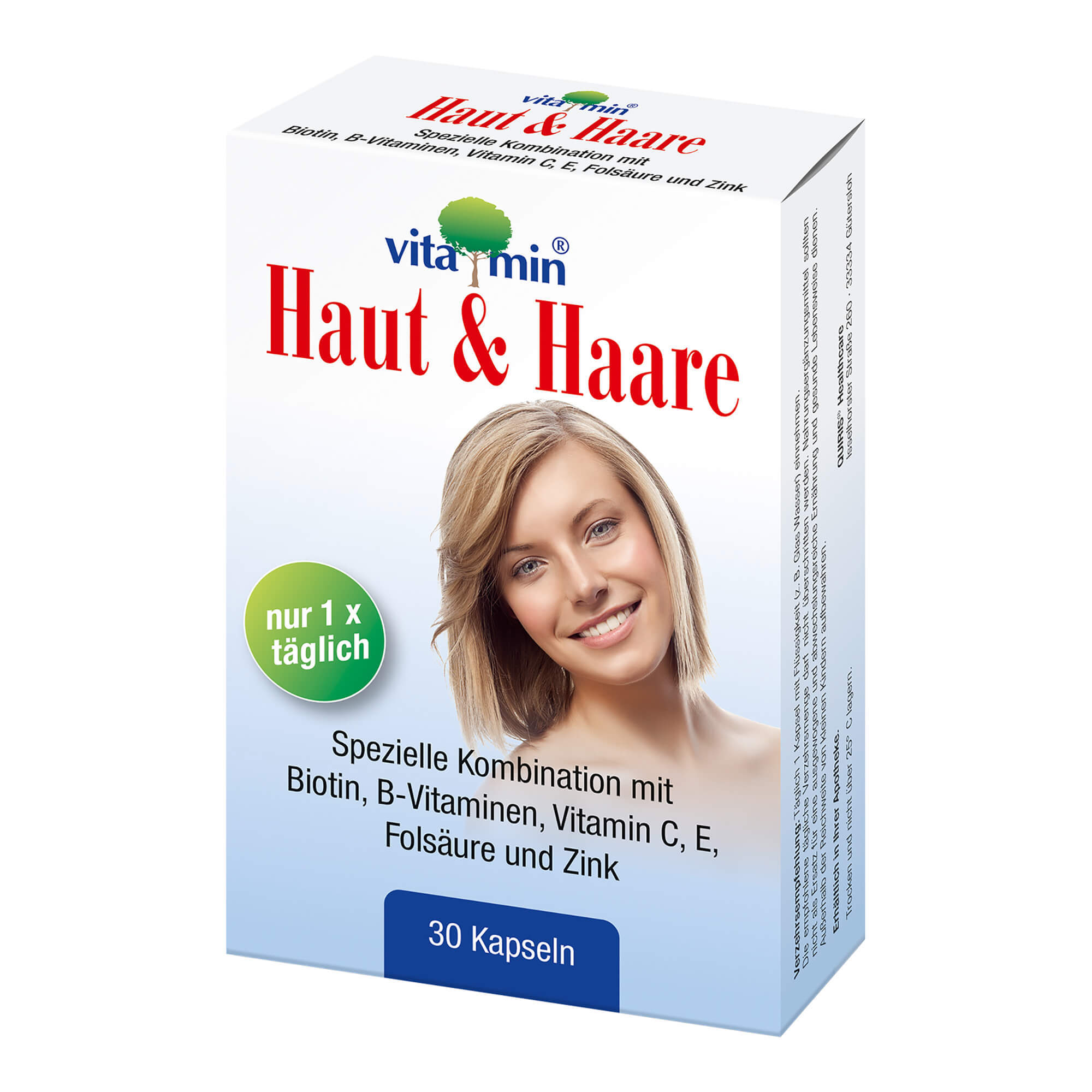 HAUT & HAARE VITAMIN Kapseln Abbildung für HAUT & HAARE VITAMIN Kapseln