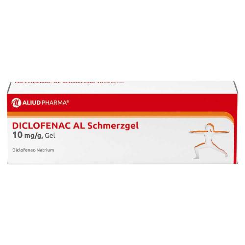 Diclofenac AL Schmerzgel 10 mg / g für akute Muskelschmerzen bei Erwachsenen Abbildung für Diclofenac AL Schmerzgel 10 mg / g für akute Muskelschmerzen bei Erwachsenen