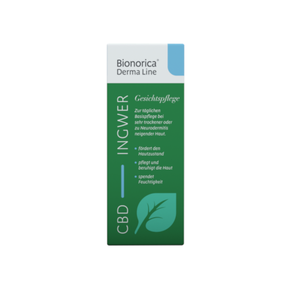 BIONORICA Derma Line Ingwer-CBD Gesichtspflege Cr. Abbildung für BIONORICA Derma Line Ingwer-CBD Gesichtspflege Cr.