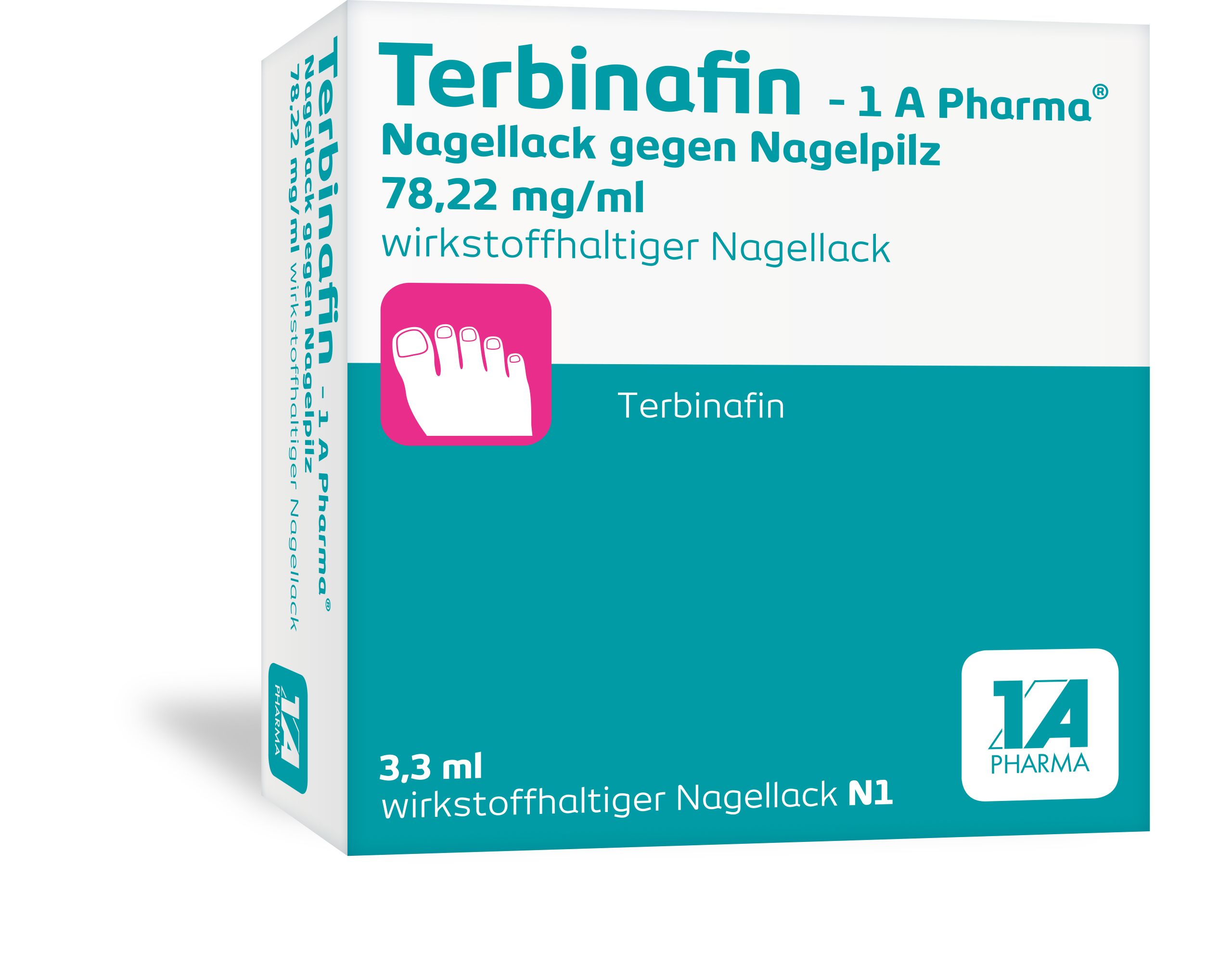 TERBINAFIN-1A Pharma Nagell.g.Nagelpilz 78,22mg/ml Abbildung für TERBINAFIN-1A Pharma Nagell.g.Nagelpilz 78,22mg/ml