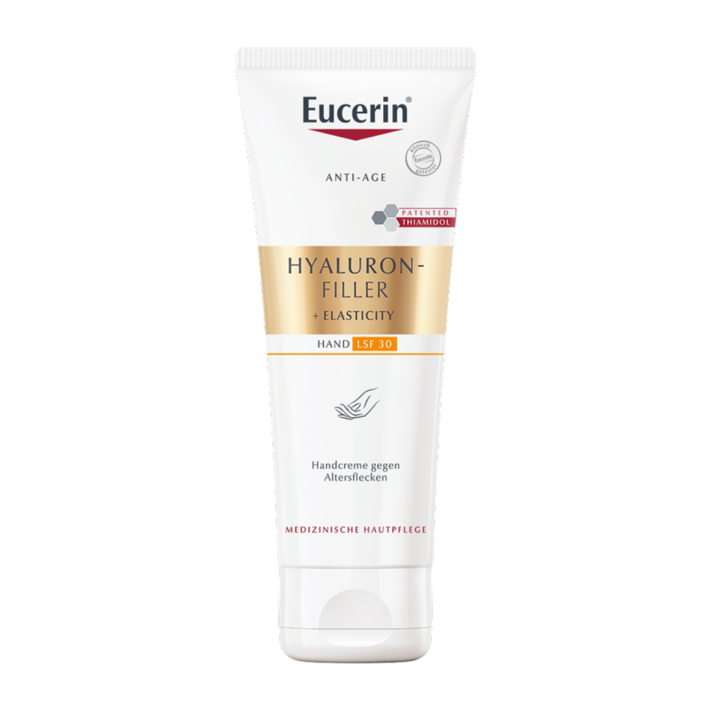 EUCERIN Anti-Age Hyaluron-Filler+Elasti.Handcreme Abbildung für EUCERIN Anti-Age Hyaluron-Filler+Elasti.Handcreme