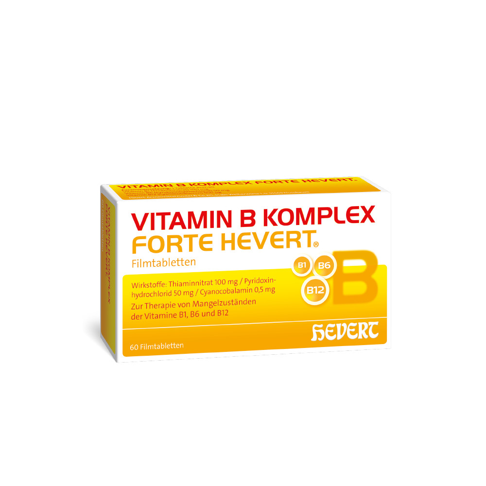 VITAMIN B KOMPLEX forte Hevert Tabletten Abbildung für VITAMIN B KOMPLEX forte Hevert Tabletten