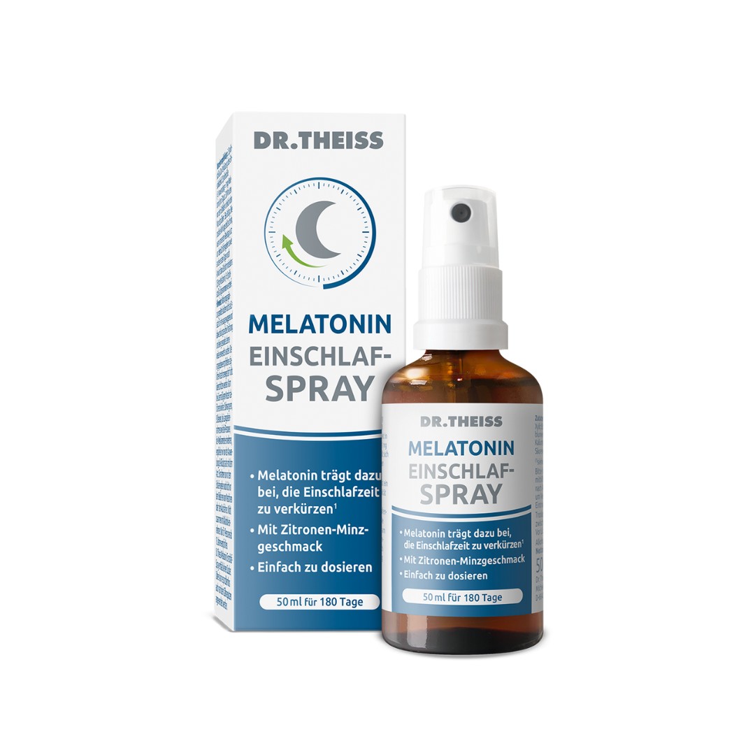 DR.THEISS Melatonin Einschlaf-Spray NEM Abbildung für DR.THEISS Melatonin Einschlaf-Spray NEM