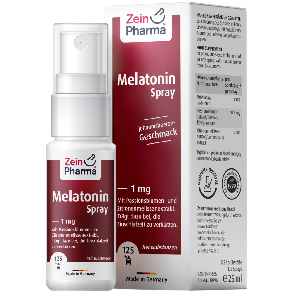 MELATONIN 1 mg Spray Abbildung für MELATONIN 1 mg Spray