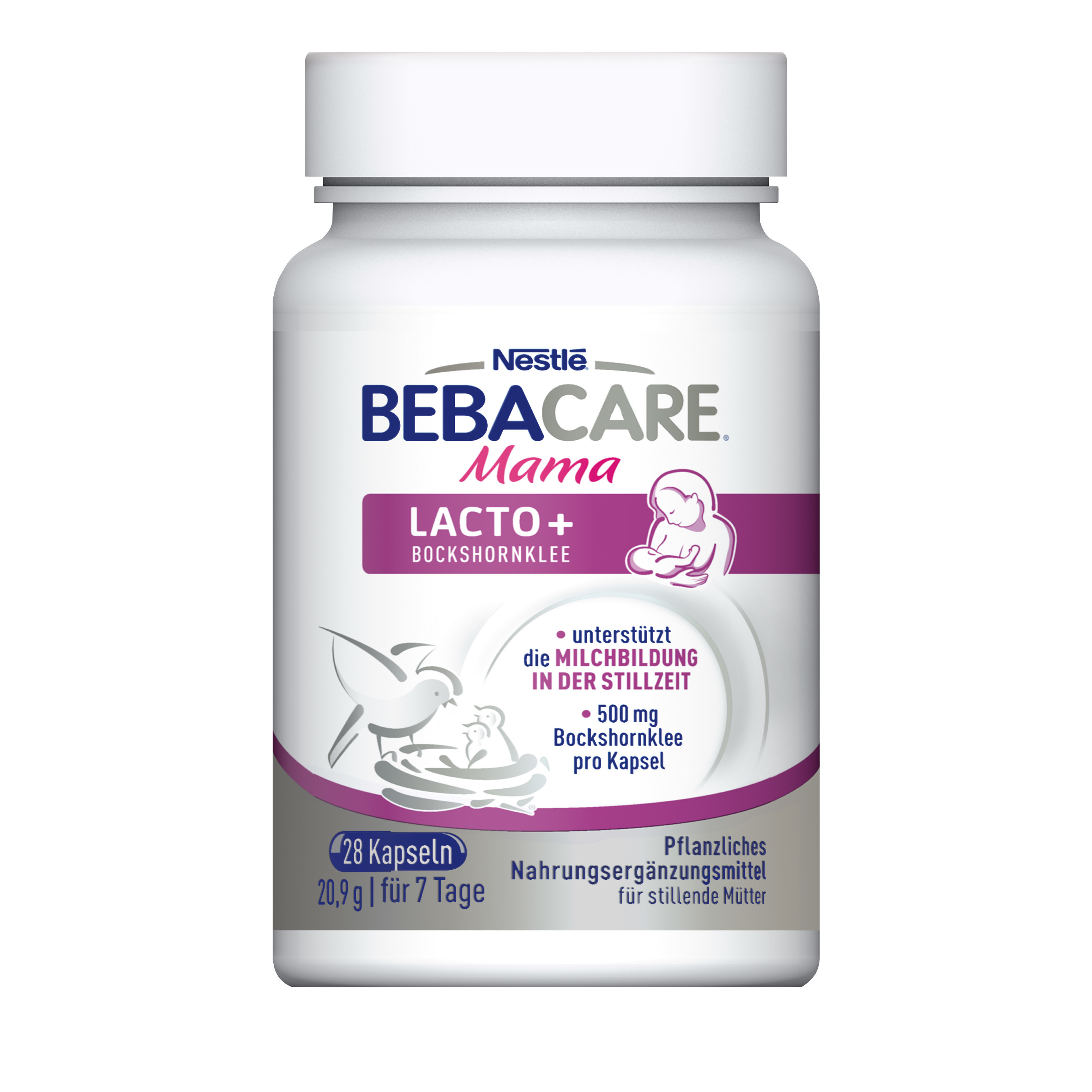 NESTLE BEBACARE LACTO+ Bockshornklee Kapseln Abbildung für NESTLE BEBACARE LACTO+ Bockshornklee Kapseln