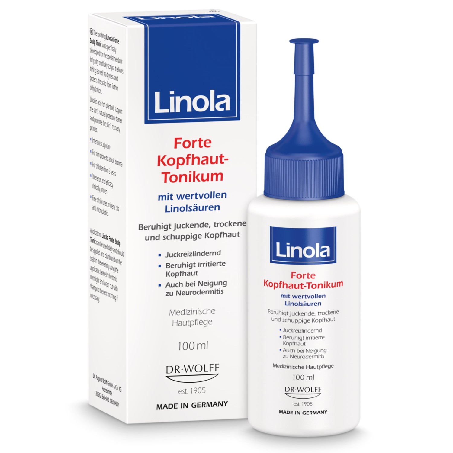 LINOLA Kopfhaut-Tonikum Forte Abbildung für LINOLA Kopfhaut-Tonikum Forte