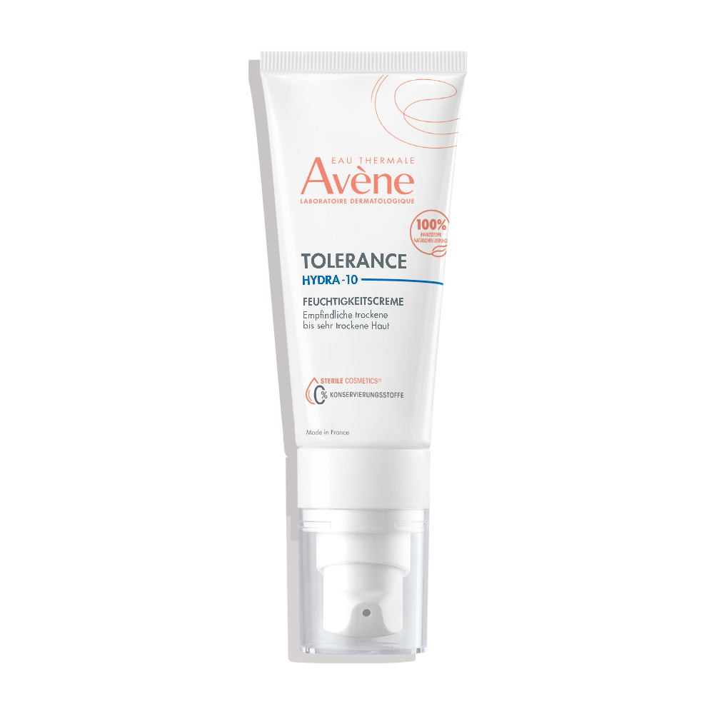 Avène Tolérance HYDRA-10 Feuchtigkeitscreme für empfindliche, feuchtigkeitsarme Haut Abbildung für Avène Tolérance HYDRA-10 Feuchtigkeitscreme für empfindliche, feuchtigkeitsarme Haut