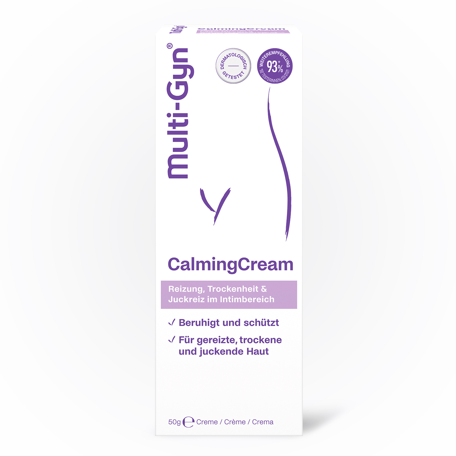 MULTI-GYN CalmingCream Juckreiz im Intimbereich Abbildung für MULTI-GYN CalmingCream Juckreiz im Intimbereich