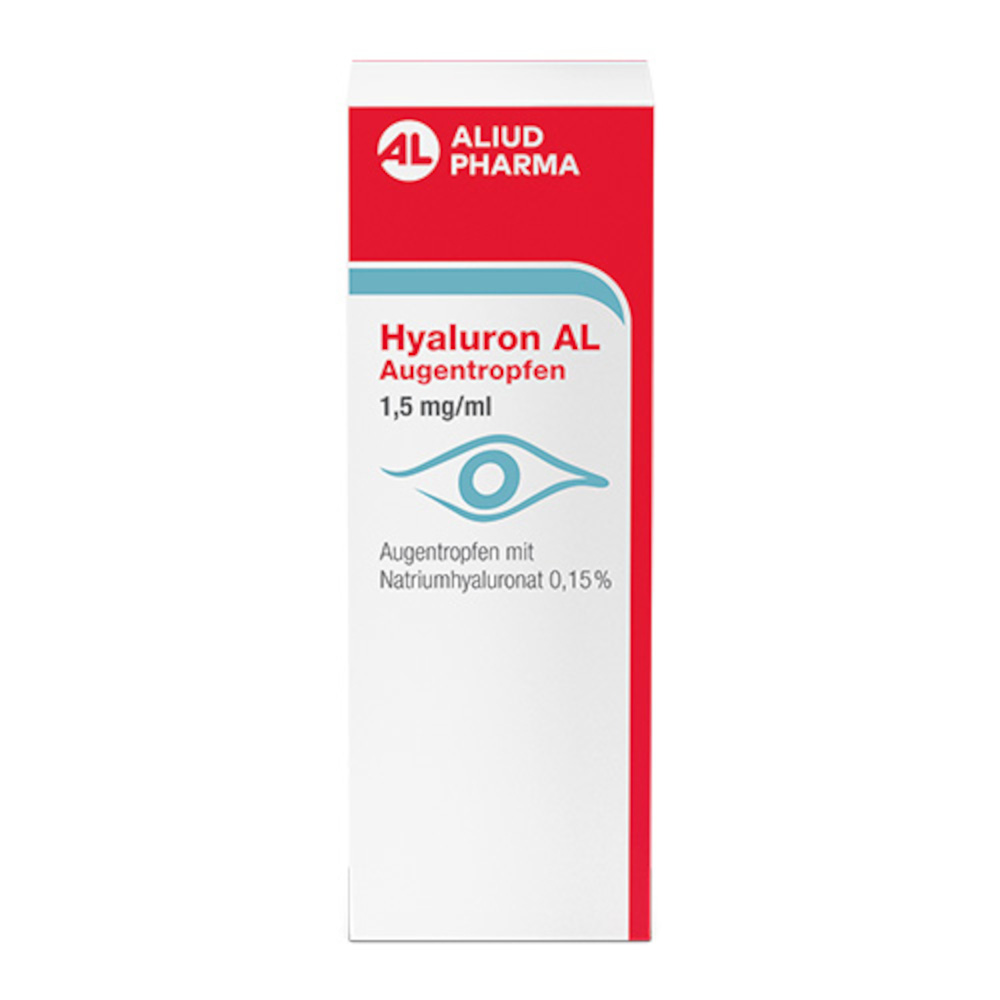 Hyaluron AL Augentropfen 1,5 mg/ml bei trockenen Augen Abbildung für Hyaluron AL Augentropfen 1,5 mg/ml bei trockenen Augen
