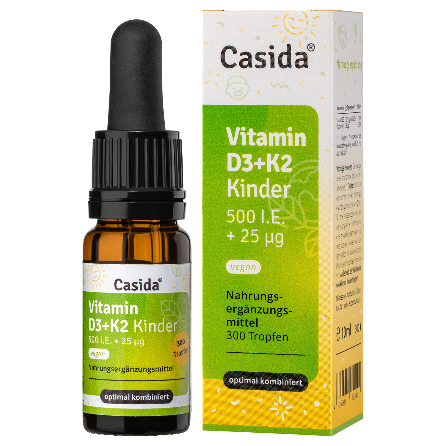 VITAMIN D3 K2 Tropfen Kinder vegan Abbildung für VITAMIN D3 K2 Tropfen Kinder vegan