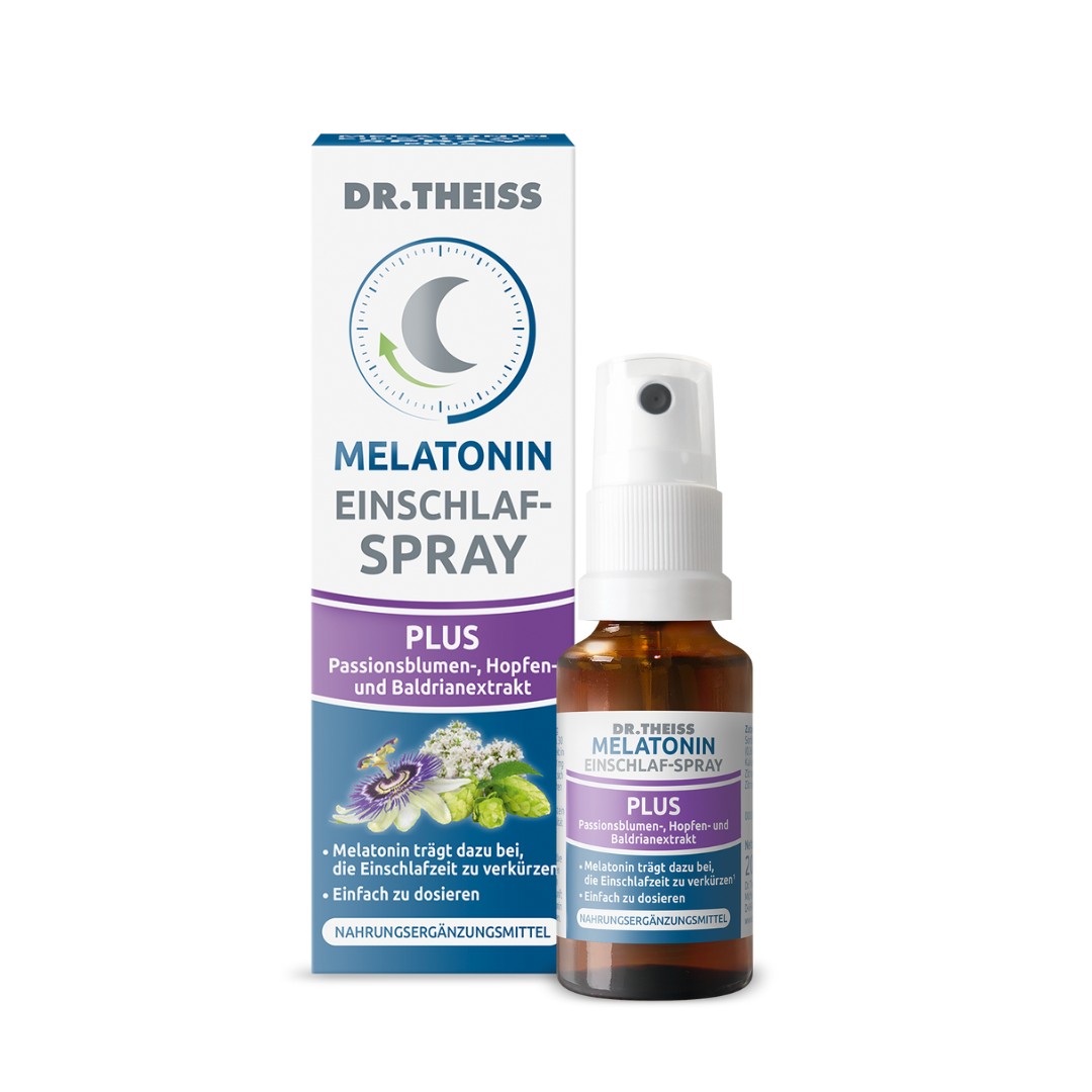 DR.THEISS Melatonin Einschlaf-Spray Plus Abbildung für DR.THEISS Melatonin Einschlaf-Spray Plus