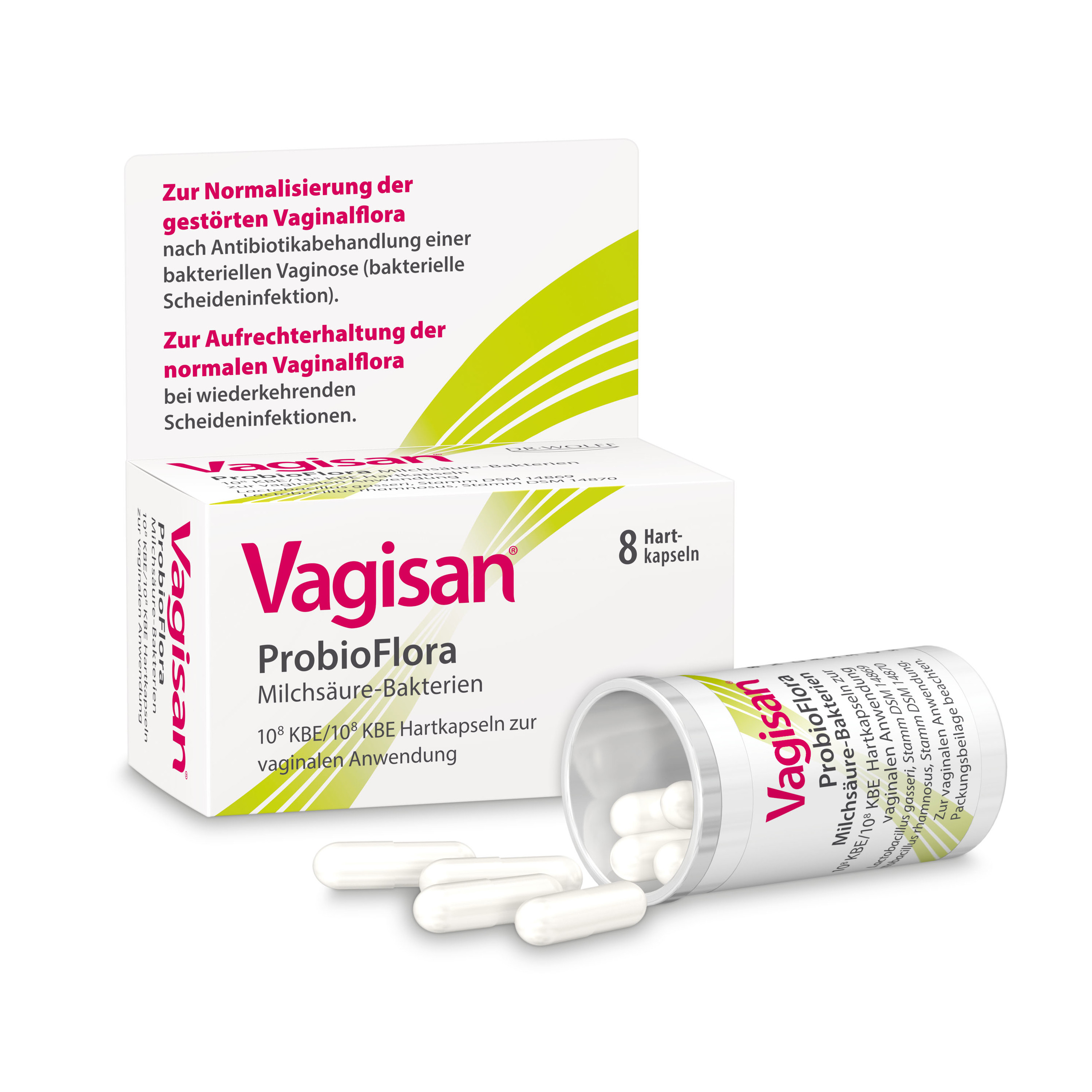 VAGISAN ProbioFlora Milchsäure-Bakter.Vaginalkaps. Abbildung für VAGISAN ProbioFlora Milchsäure-Bakter.Vaginalkaps.
