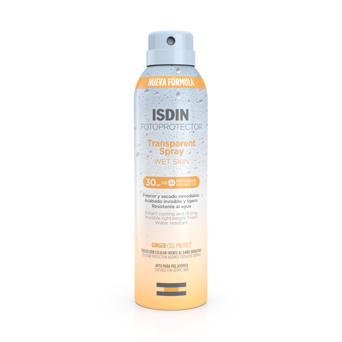 ISDIN Fotoprotector Wet Skin Spray LSF 30 Abbildung für ISDIN Fotoprotector Wet Skin Spray LSF 30