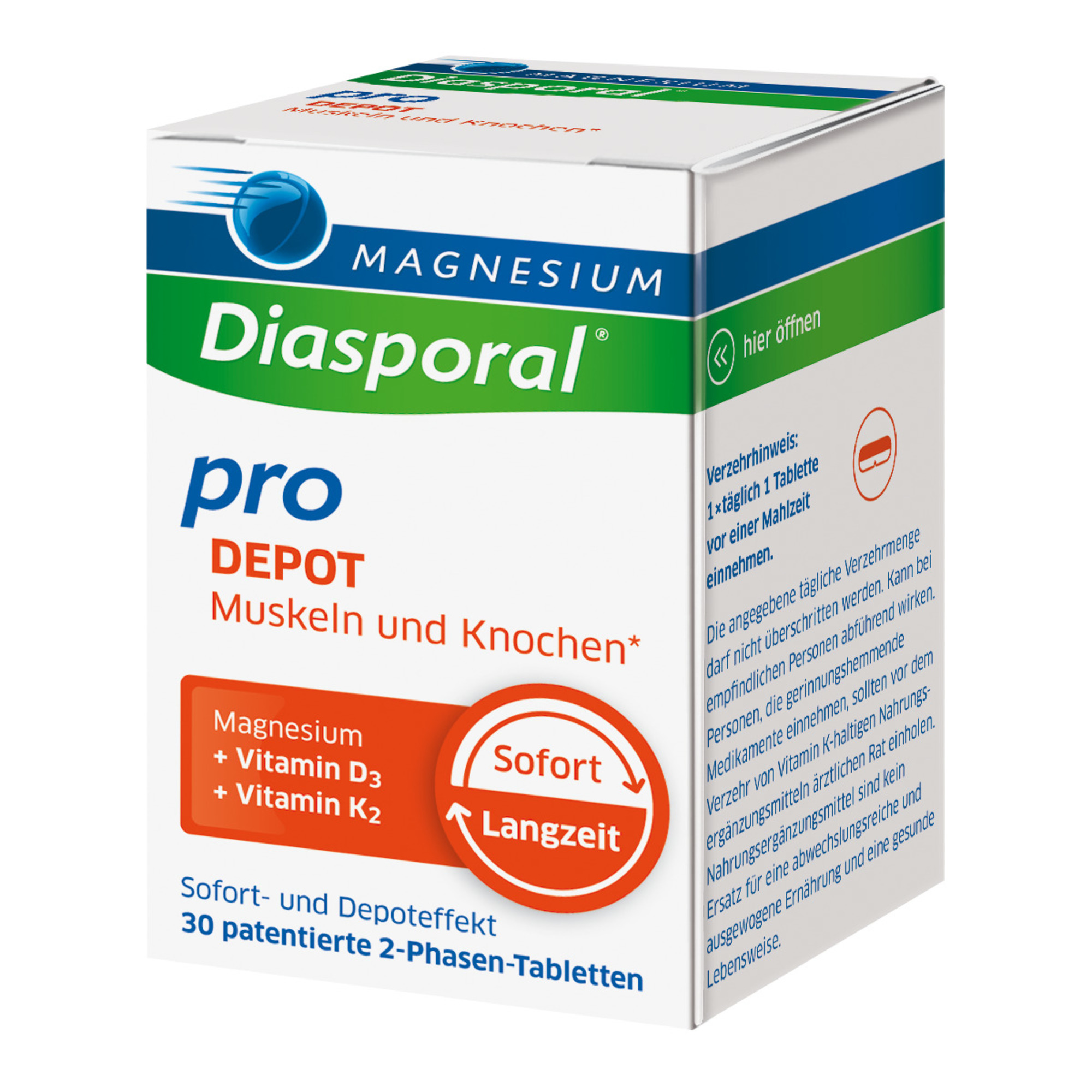 MAGNESIUM DIASPORAL pro Muskeln und Knochen Abbildung für MAGNESIUM DIASPORAL pro Muskeln und Knochen