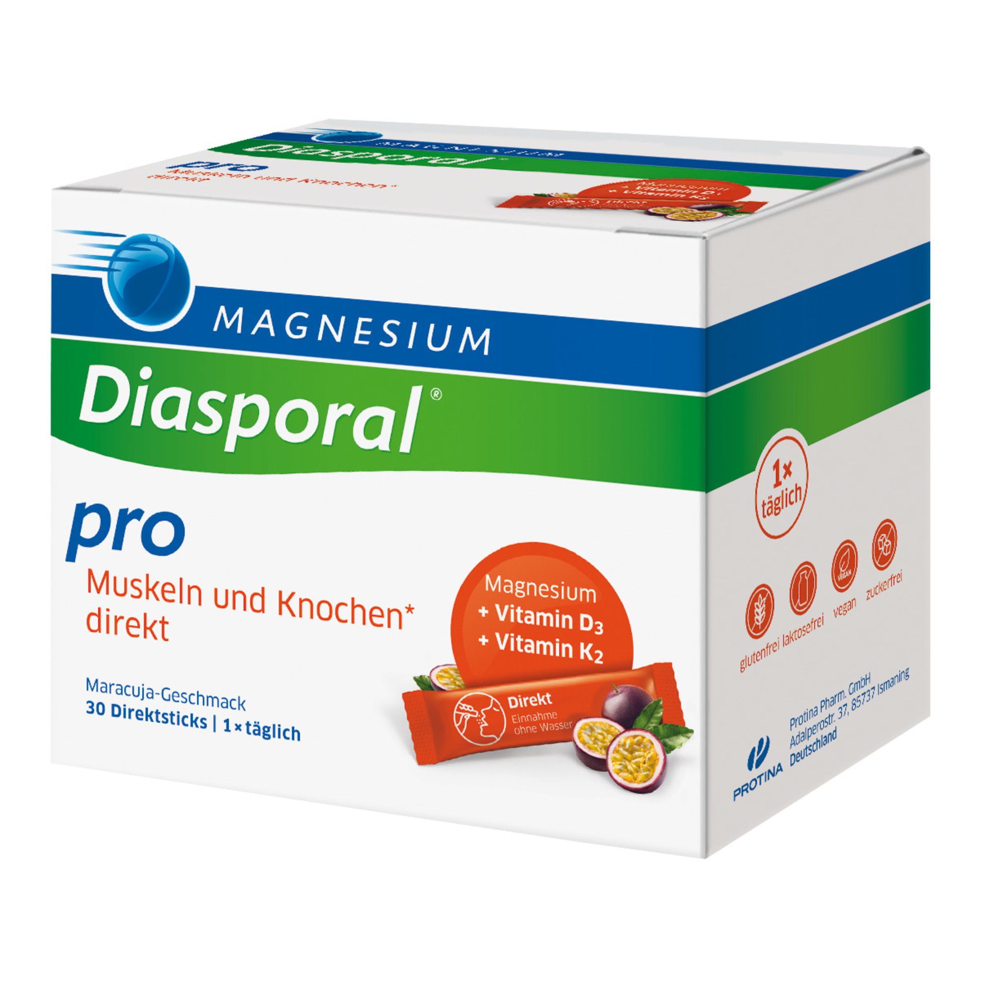 MAGNESIUM DIASPORAL pro D3+K2 Muskeln+Knochen dir. Abbildung für MAGNESIUM DIASPORAL pro D3+K2 Muskeln+Knochen dir.