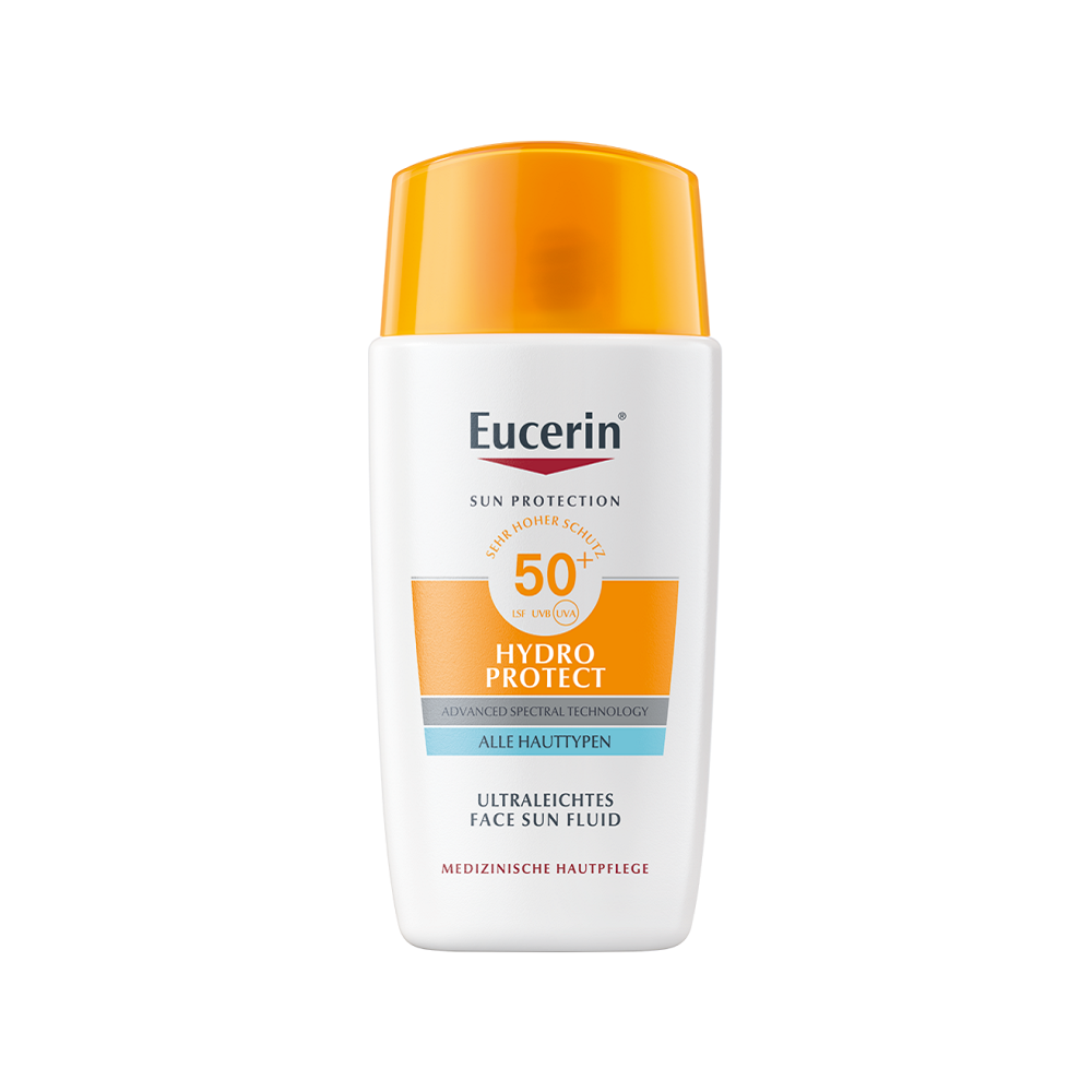 EUCERIN Sun Fluid Hydro Protect Face LSF 50+ Abbildung für EUCERIN Sun Fluid Hydro Protect Face LSF 50+