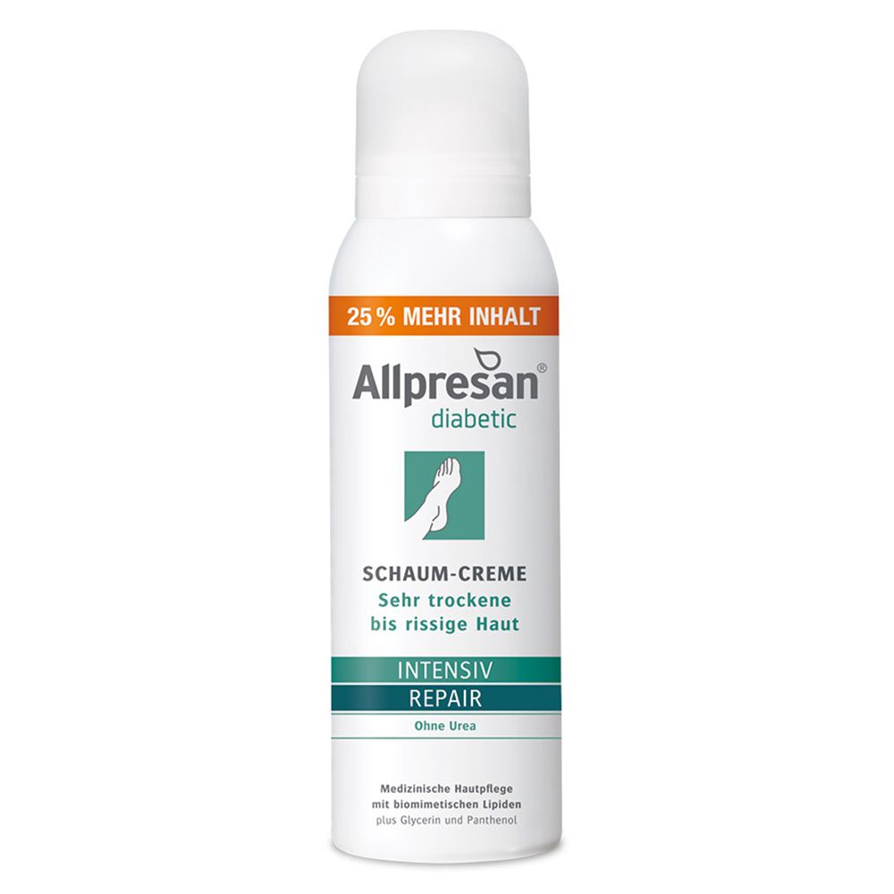 ALLPRESAN diabetic Intensiv Repair Schaum-Creme ohne Urea Abbildung für ALLPRESAN diabetic Intensiv Repair Schaum-Creme ohne Urea