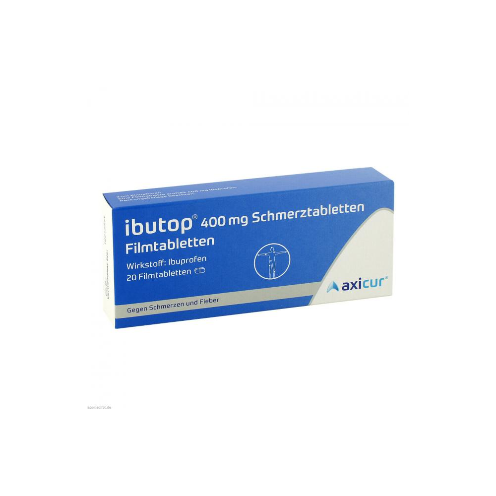 IBUPROFEN axicur 400 mg akut Filmtabletten Abbildung für IBUPROFEN axicur 400 mg akut Filmtabletten