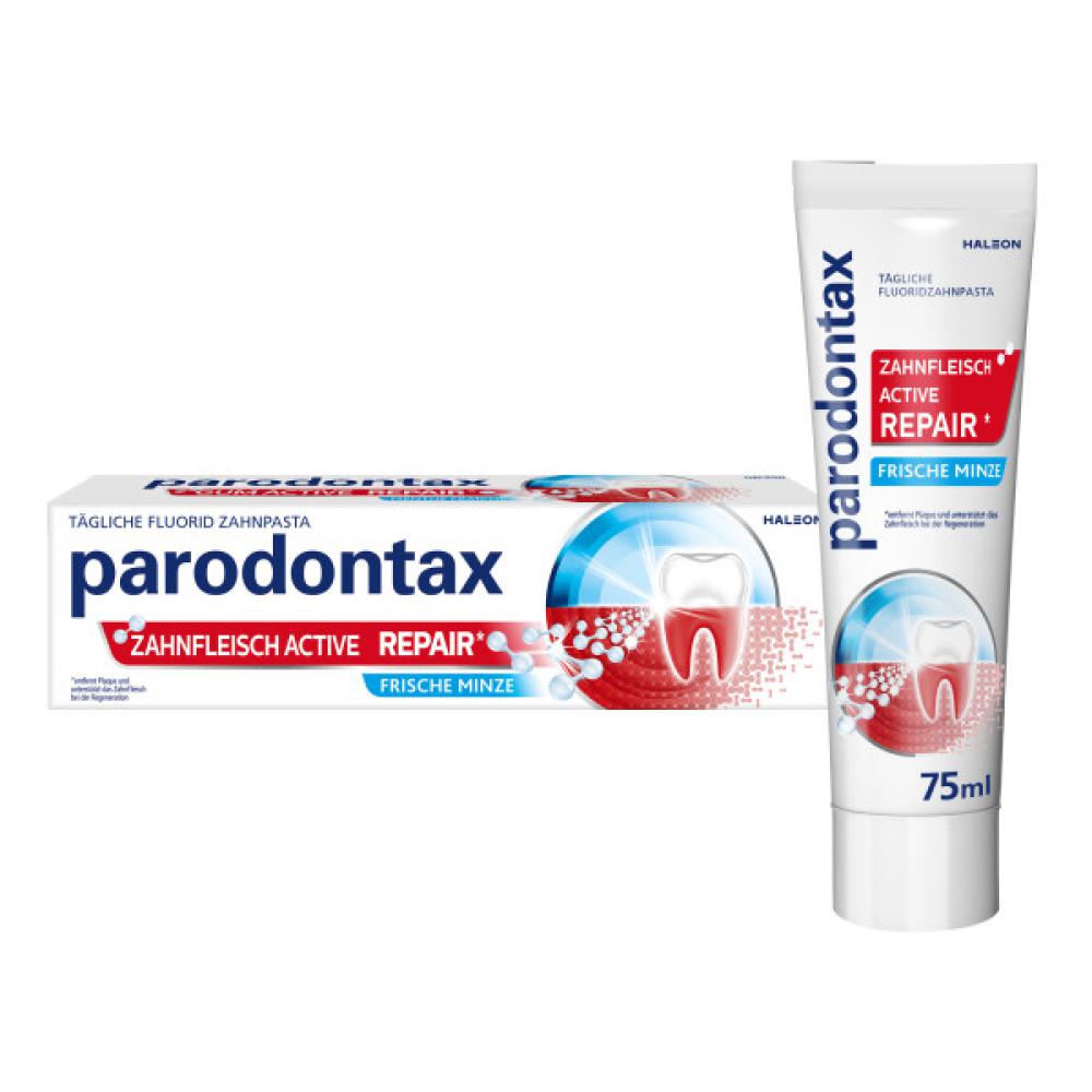 PARODONTAX Zahnfleisch Active Repair Zahnpasta Abbildung für PARODONTAX Zahnfleisch Active Repair Zahnpasta