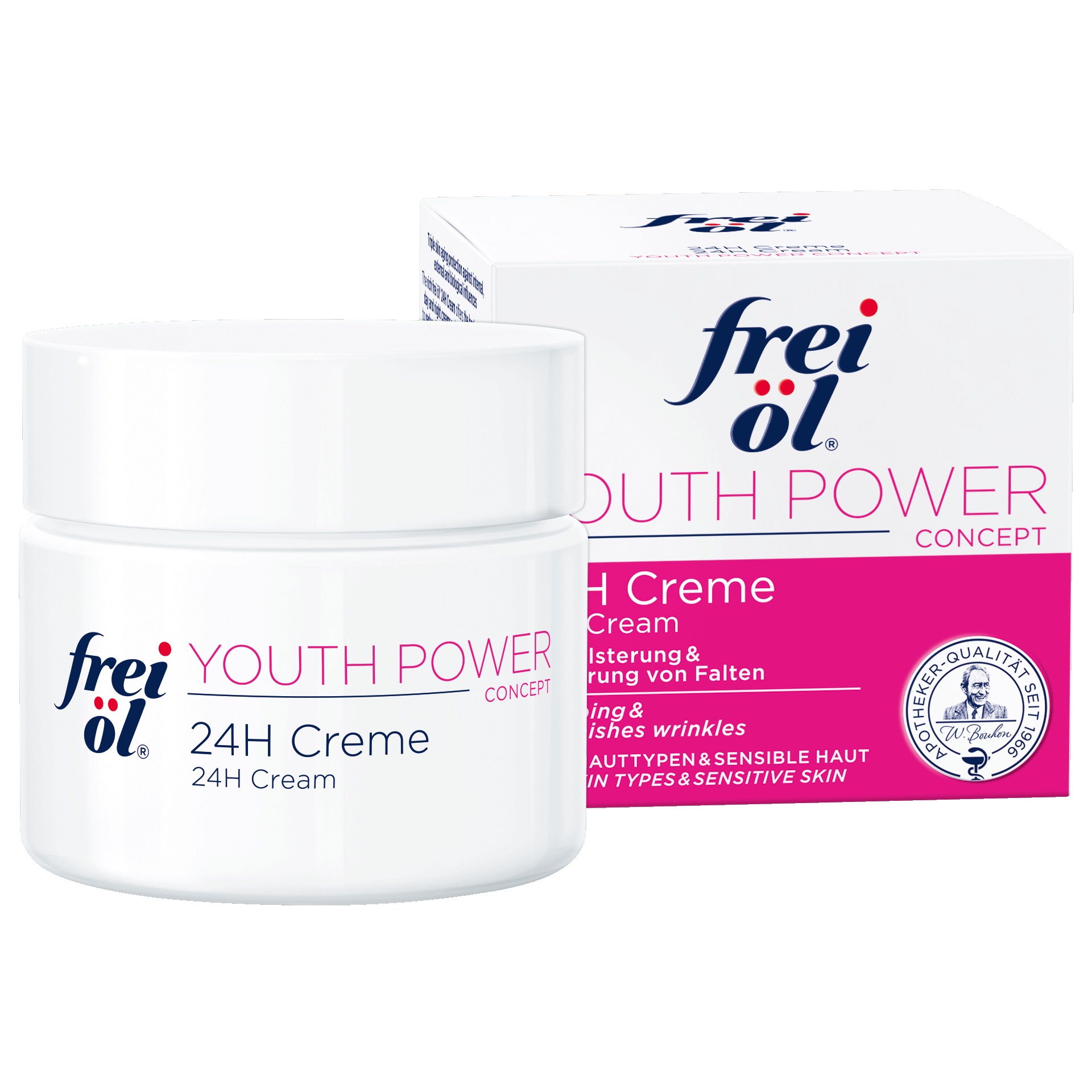 FREI ÖL YOUTH POWER 24h Creme Abbildung für FREI ÖL YOUTH POWER 24h Creme