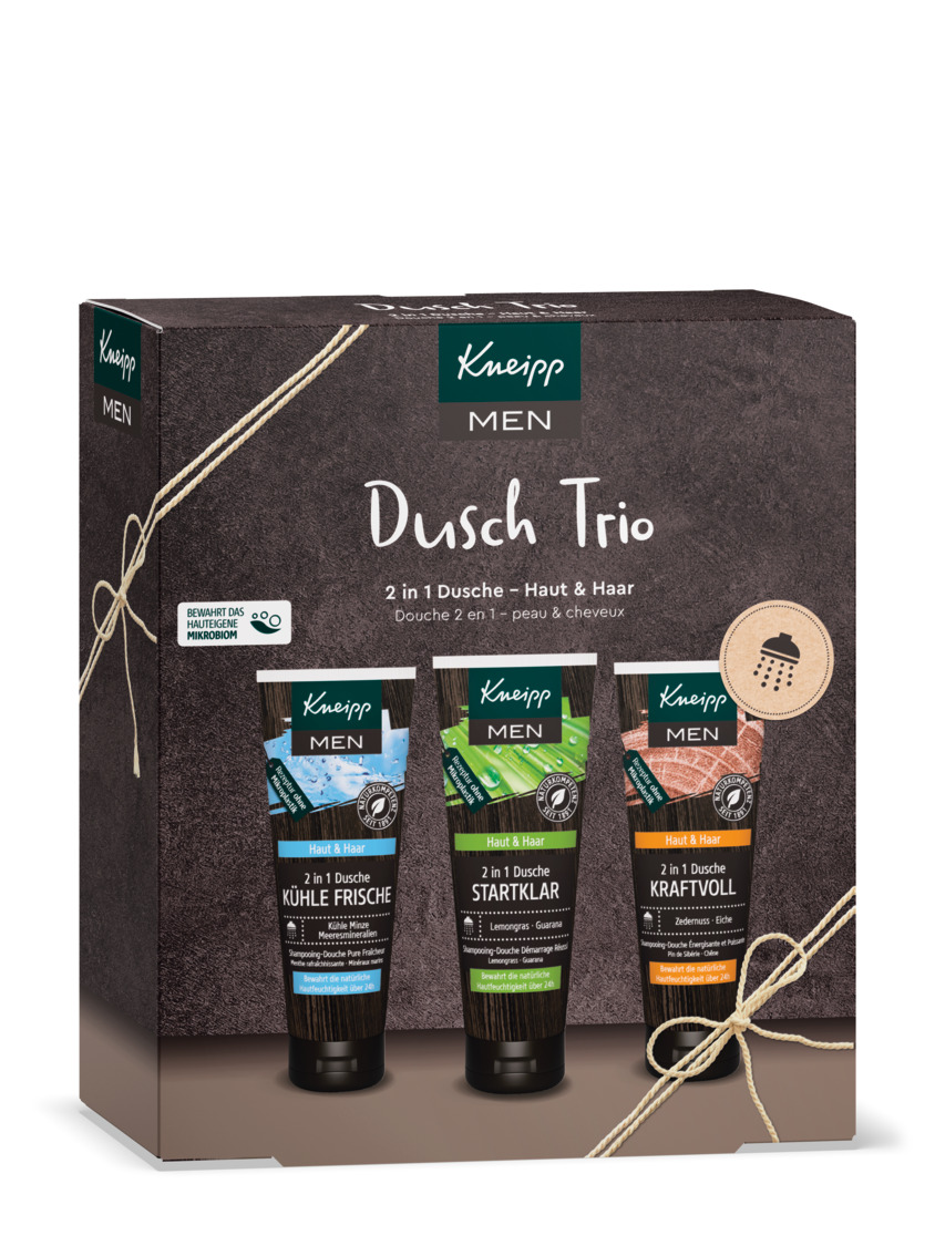 KNEIPP MEN Dusch-Trio Abbildung für KNEIPP MEN Dusch-Trio