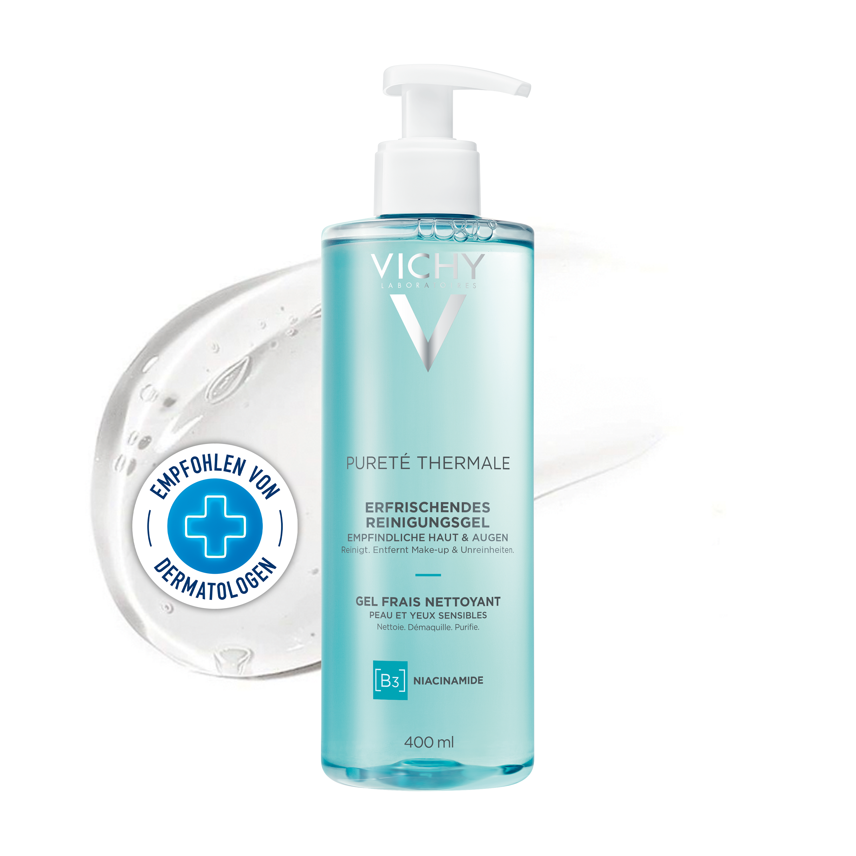 VICHY PURETE Thermale Reinigungsgel Abbildung für VICHY PURETE Thermale Reinigungsgel
