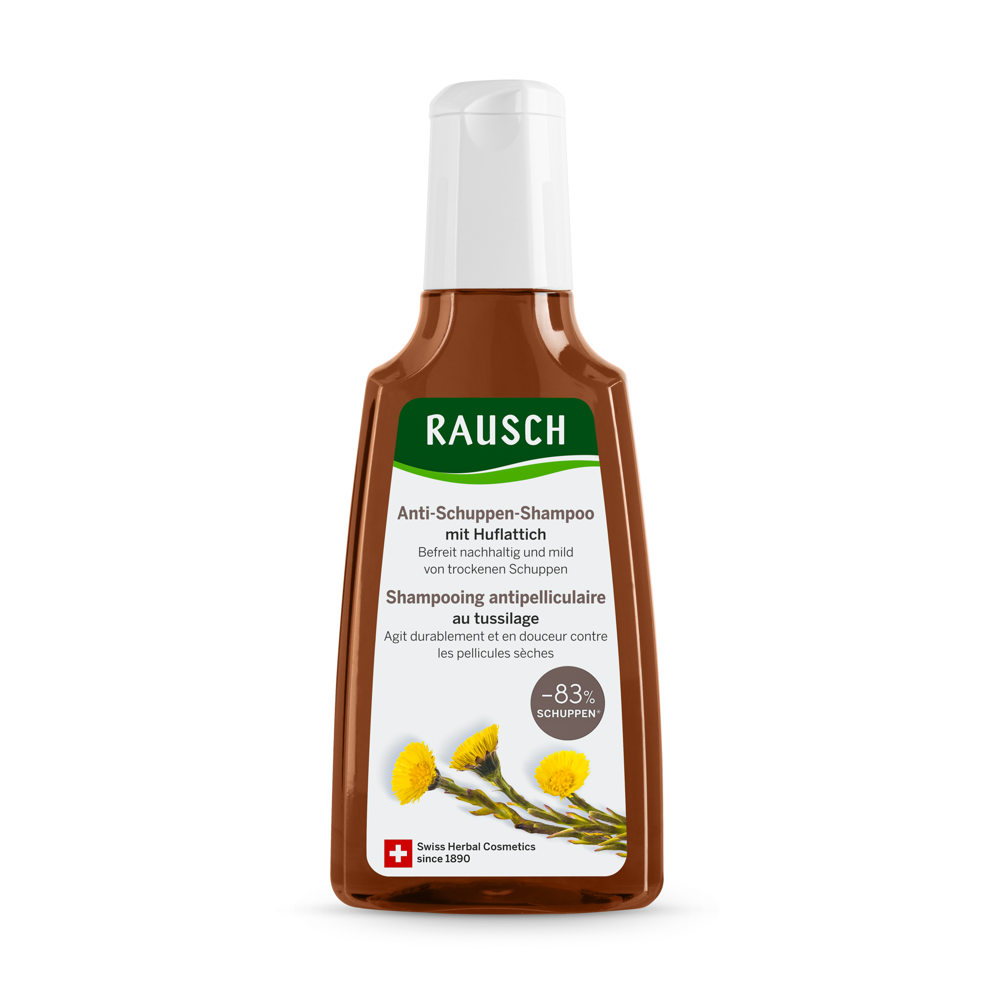 RAUSCH Anti-Schuppen-Shampoo mit Huflattich Abbildung für RAUSCH Anti-Schuppen-Shampoo mit Huflattich