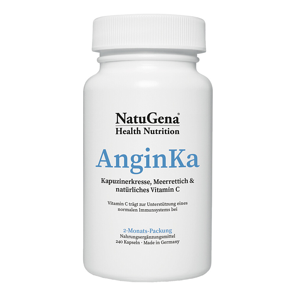ANGINKA Kapuzinerkresse+hochdosier.Vitamin C Kaps. Abbildung für ANGINKA Kapuzinerkresse+hochdosier.Vitamin C Kaps.