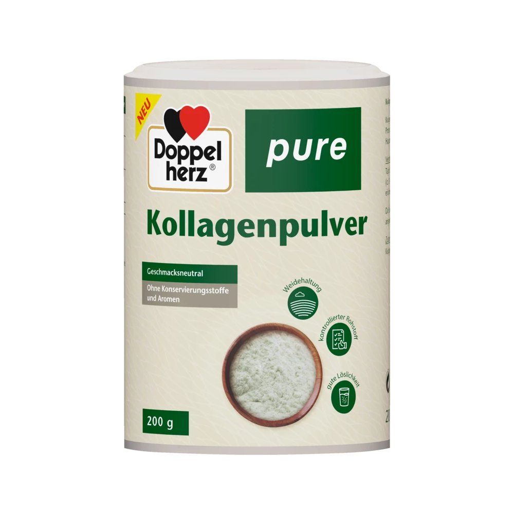 DOPPELHERZ Kollagenpulver pure Abbildung für DOPPELHERZ Kollagenpulver pure