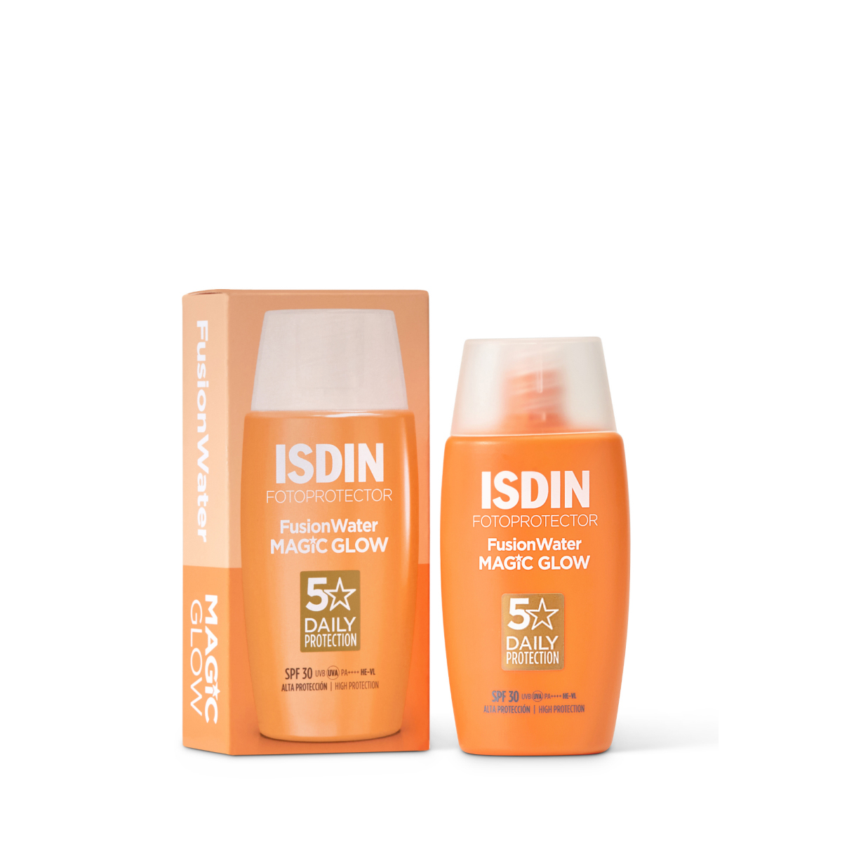 ISDIN Fotoprotector Fusion Water Magic glow SPF 30 Abbildung für ISDIN Fotoprotector Fusion Water Magic glow SPF 30