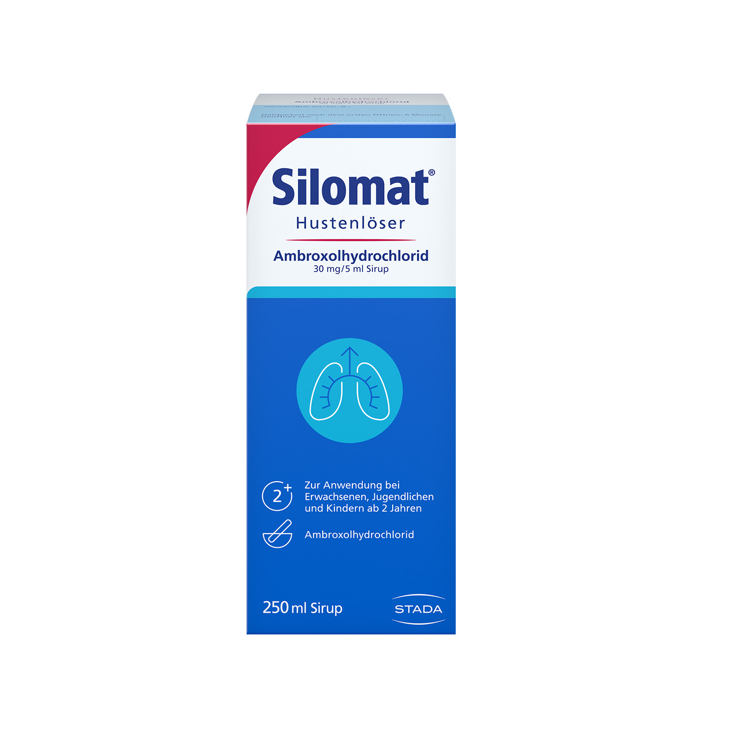 SILOMAT Hustenlöser Ambroxolhydrochlorid 30mg/5ml Abbildung für SILOMAT Hustenlöser Ambroxolhydrochlorid 30mg/5ml