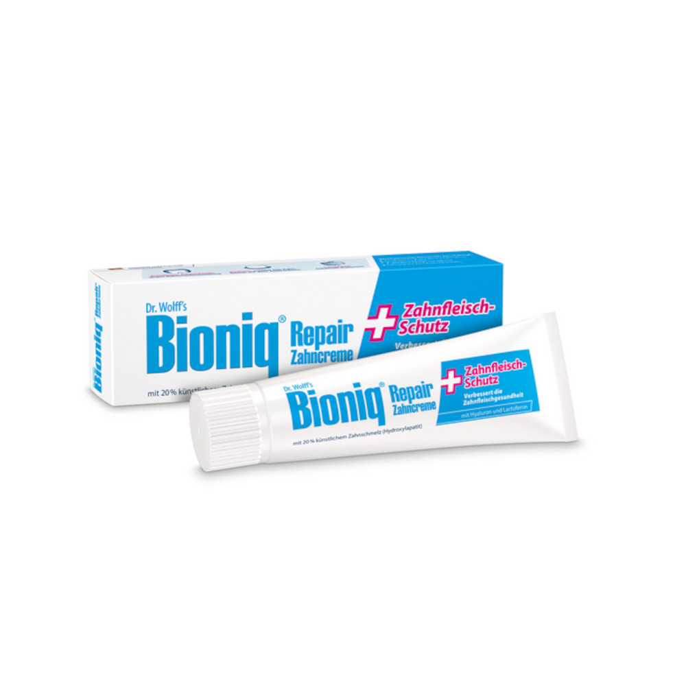 BIONIQ Repair-Zahncreme Zahnfleisch-Schutz Abbildung für BIONIQ Repair-Zahncreme Zahnfleisch-Schutz