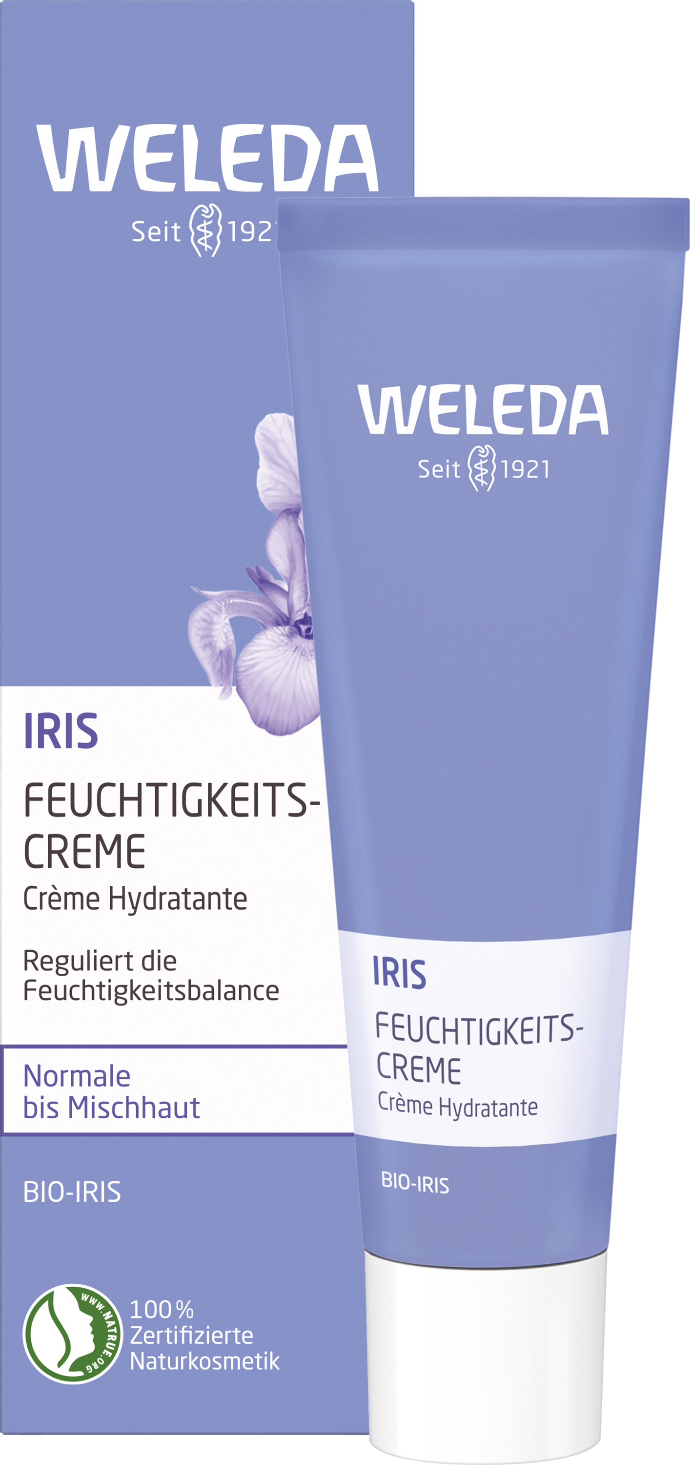 WELEDA Iris Feuchtigkeitscreme Abbildung für WELEDA Iris Feuchtigkeitscreme
