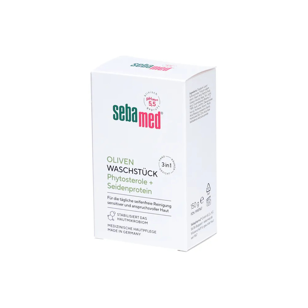 SEBAMED Oliven Waschstück Abbildung für SEBAMED Oliven Waschstück